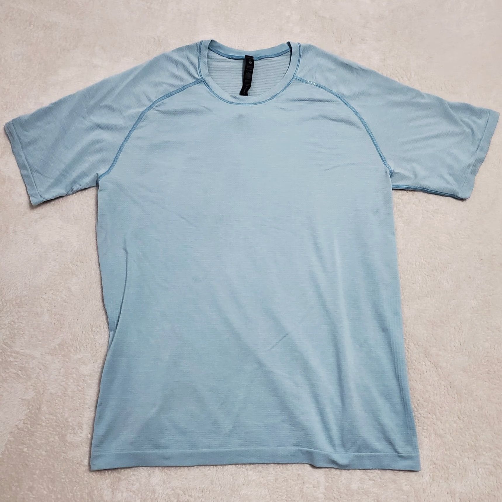 Lululemon Lululemon Shirt Men XL Blue Metal Vent Tech 2.0 Short Sleeve Performance Tee Size US XL / EU 56 / 4 - 2 Thumbnail