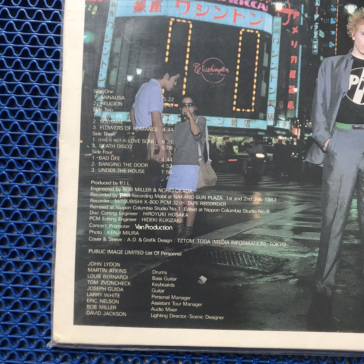 Other PIL PUBLIC IMAGE LTD LIMITED vinyl DOUBLE 2 Vinyl - LIVE jpn Size ONE SIZE - 5 Thumbnail