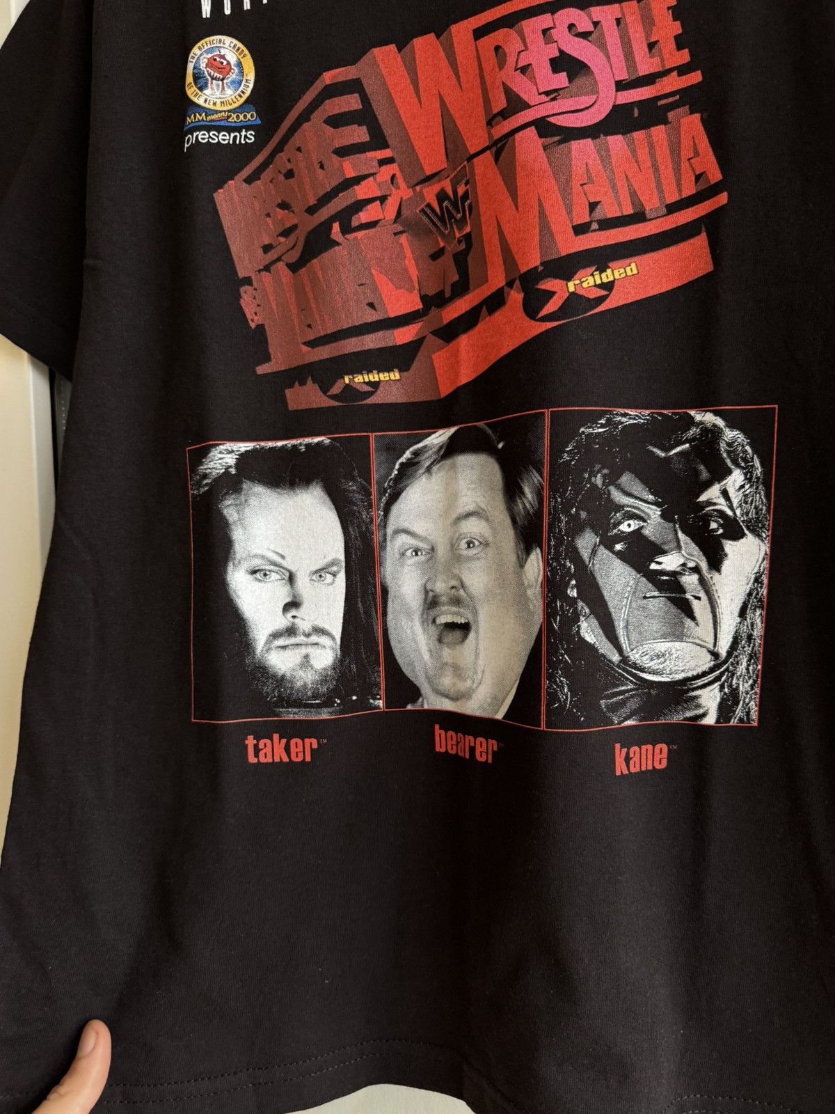 WWF Vintage Wrestle Mania 14 WWF 1998 Size US L / EU 52-54 / 3 - 11 Thumbnail
