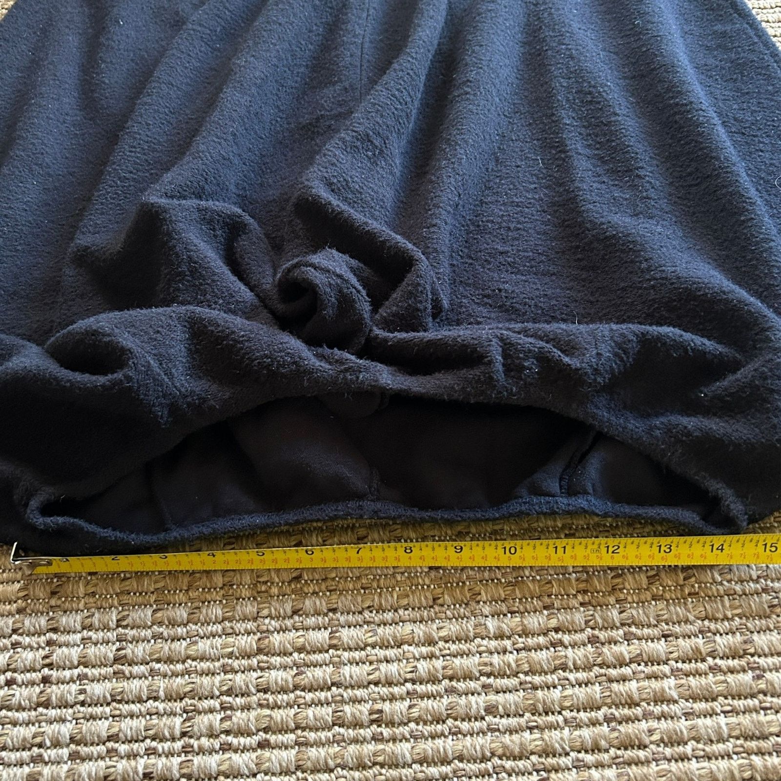 Joseph Vintage JOSEPH Bubble Hem Maxi Skirt, Black, Italy, Rare Size 27" / US 4 / IT 40 - 7 Thumbnail
