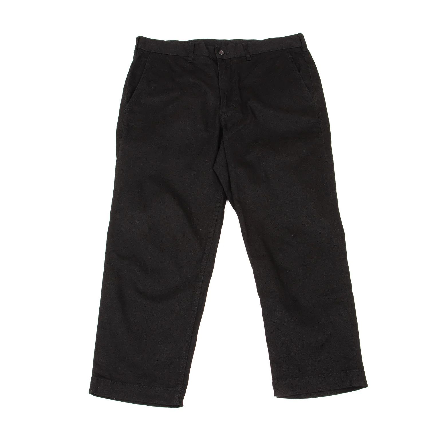 Comme des Garcons Homme Plus Stretch Cotton Work Pants in Black, Size L Size US 38 / EU 54 - 1 Preview