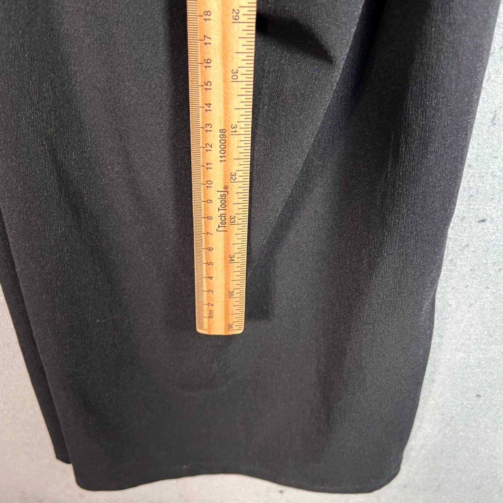 H&M H&M Womens XS Black Ruched Spaghetti Strap Midi Dress Size XS / US 0-2 / IT 36-38 - 6 Thumbnail