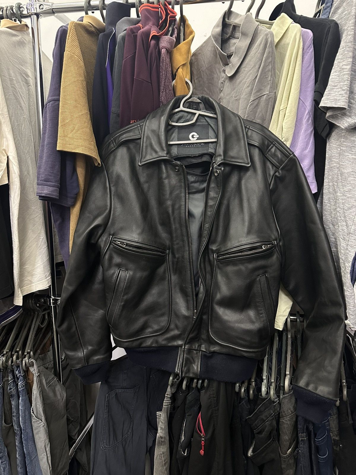 Hein Gericke × Vintage Vintage real Leather jacket Hein Gericke size M Size US M / EU 48-50 / 2 - 1 Preview