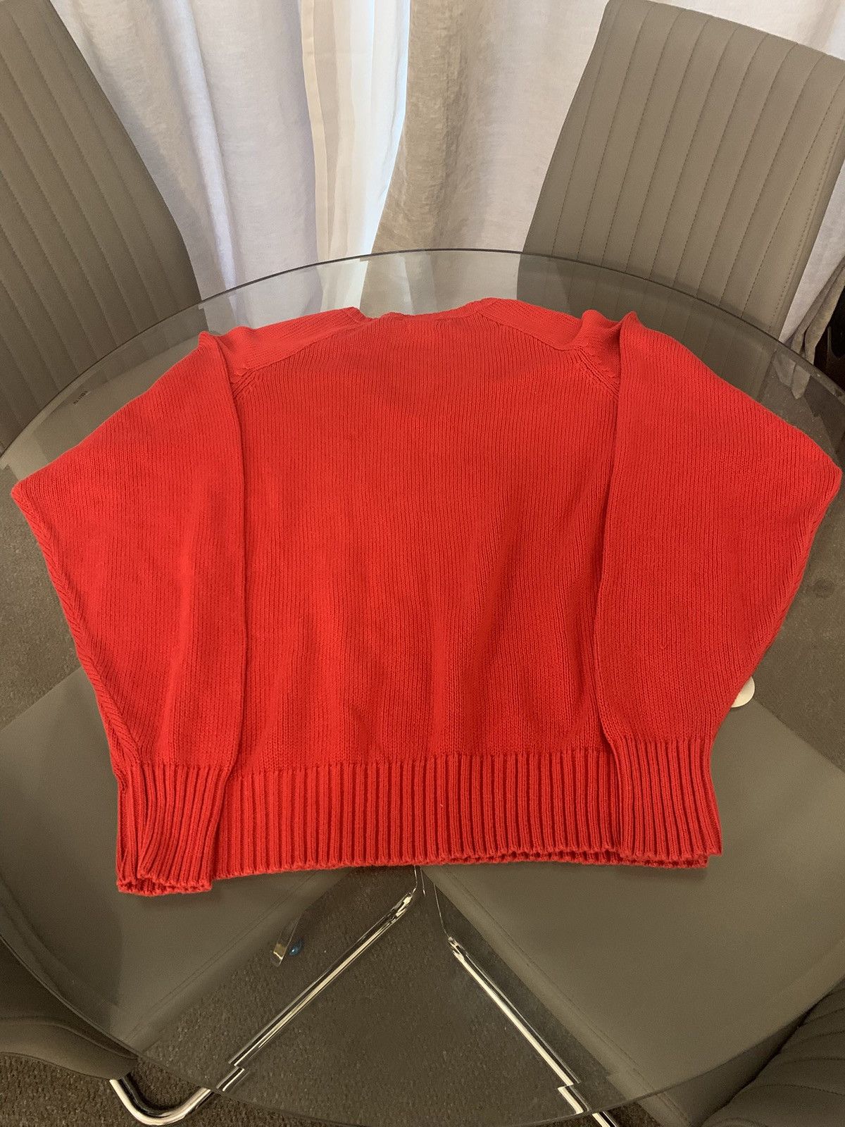 Polo Ralph Lauren Red Polo Ralph Lauren XL Knit Jumper Size XL / US 12-14 / IT 48-50 - 3 Thumbnail