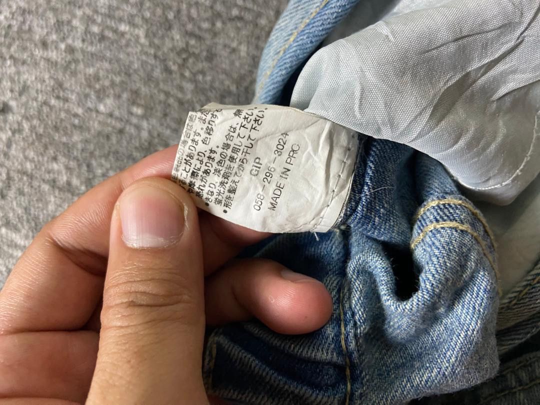 Japanese Brand Japanese Brand Y2K Graffiti Style Denim Jeans (184) Size 24" / US 00 / IT 34 - 4 Thumbnail