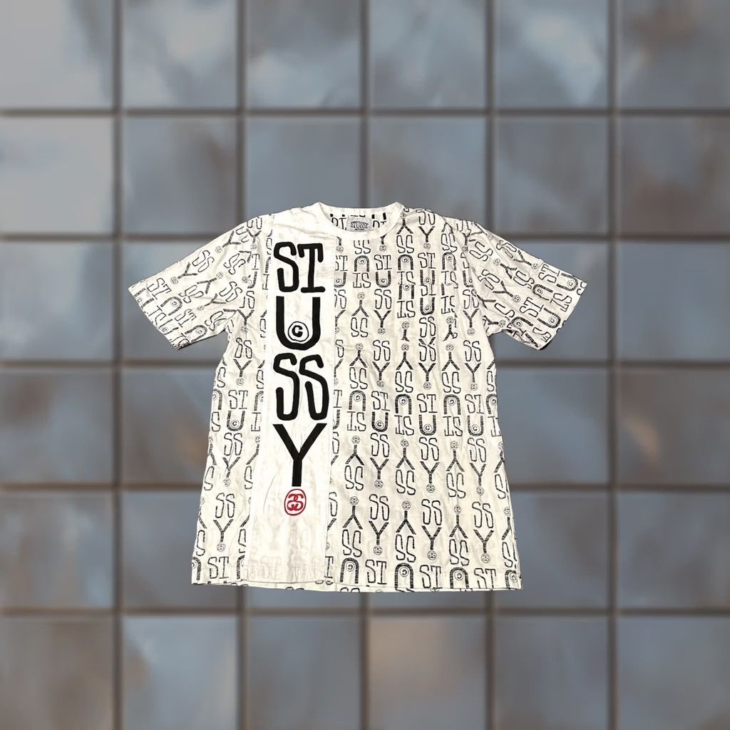 STUSSY × James Jarvis Print Tee Streetwear × Stussy Stussy James Jarvis Art T Shirt | Grailed