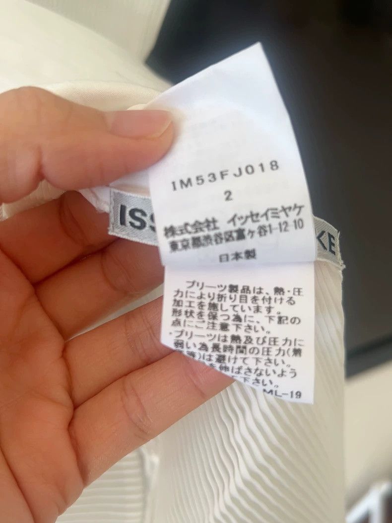 Issey Miyake issey miyake size:2 Pleated and spliced short sleeves 2505 Size XXS / US 00 / IT 34 - 4 Thumbnail