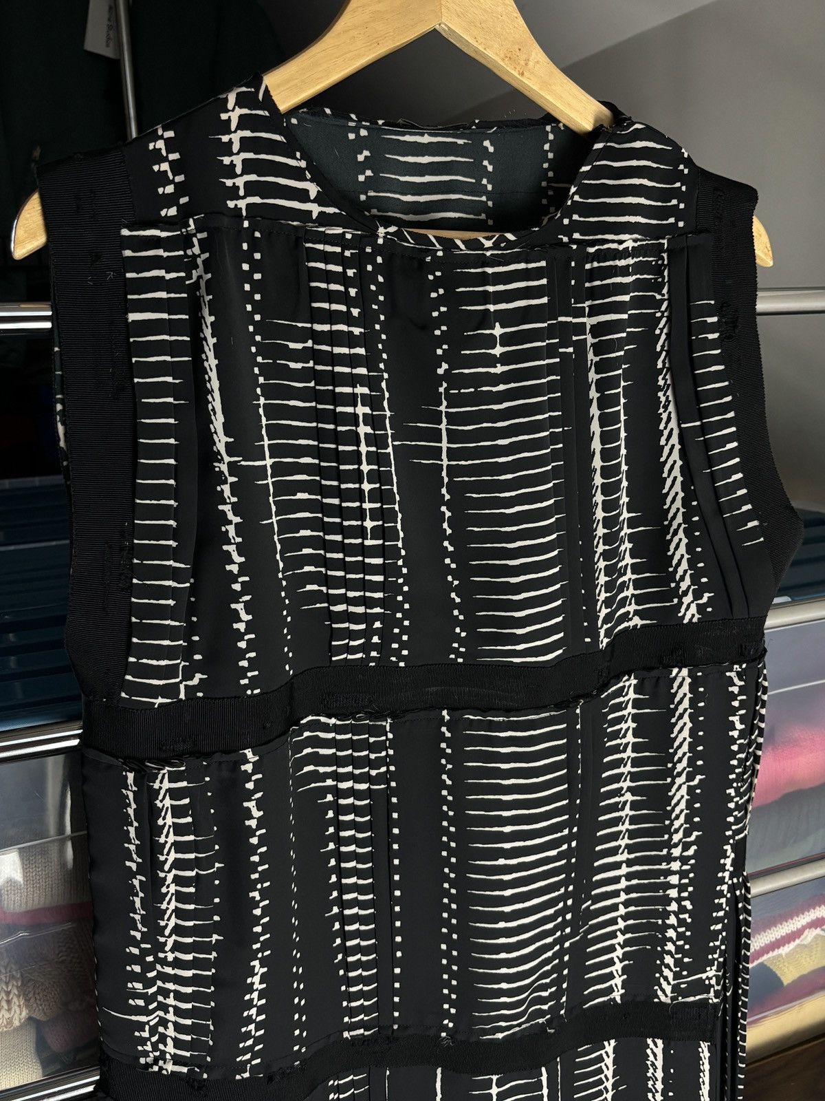 Bottega Veneta Bottega Veneta Luxury Midi Dress Asymmetrical Designer Size M / US 6-8 / IT 42-44 - 3 Thumbnail