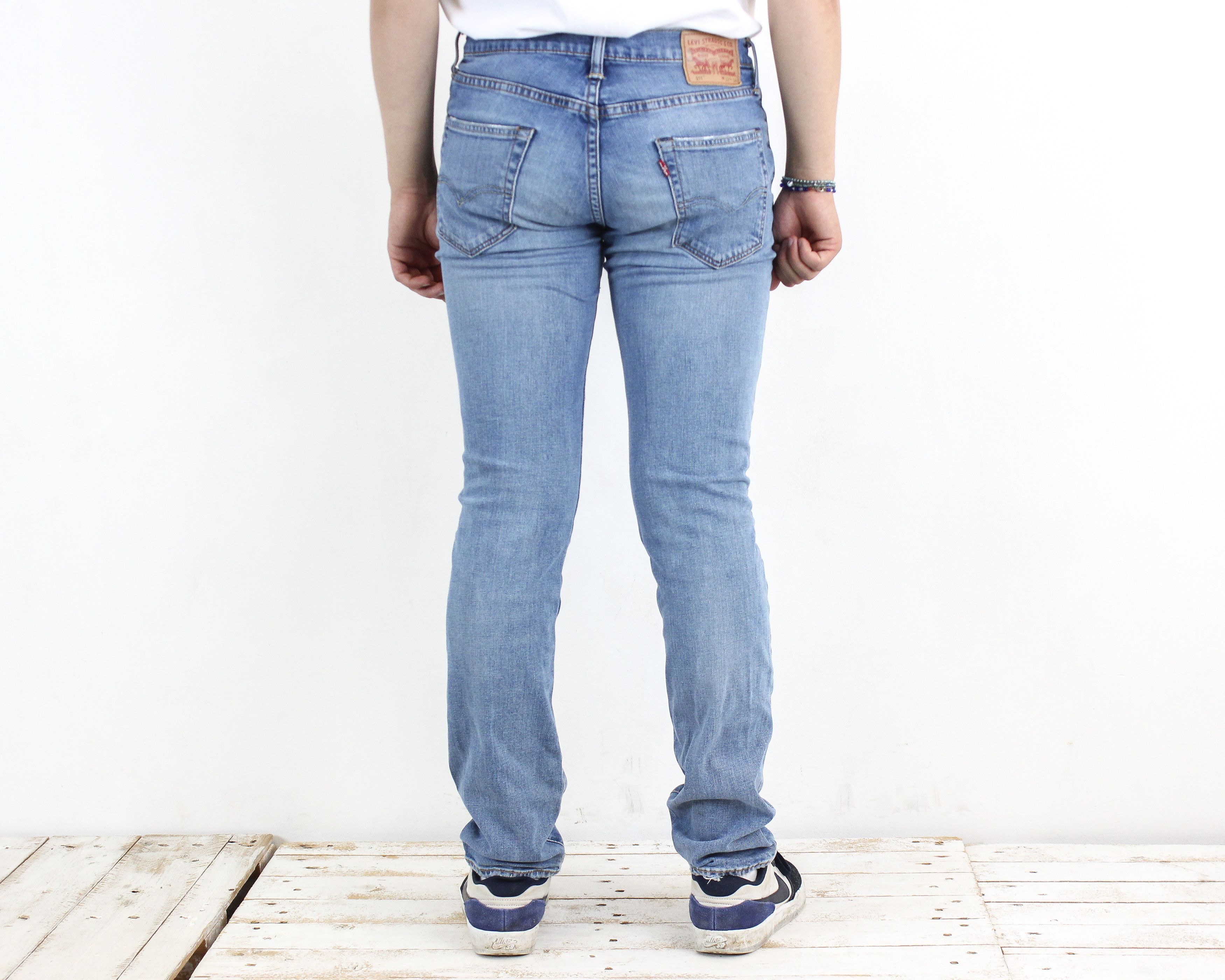 Levi's 511 Men W32 L34 Slim Fit Straight Jeans Denim Pants Trousers Size US 32 / EU 48 - 5 Thumbnail