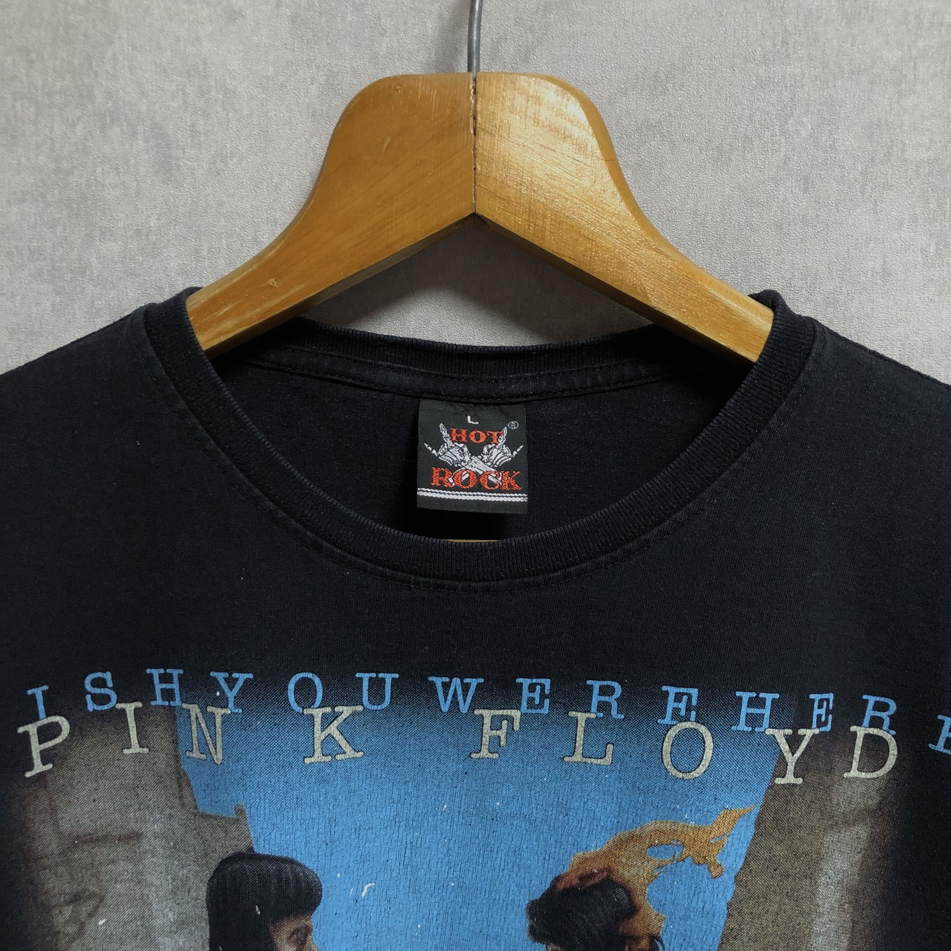 Pink Floyd Vintage Pink Floyd Wish You Were Here Fireman Tee Size US L / EU 52-54 / 3 - 4 Thumbnail