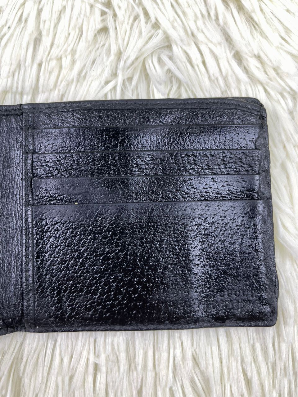 Gucci × Vintage Gucci GG Marmont Bi-Fold Leather Wallet Size ONE SIZE - 12 Thumbnail