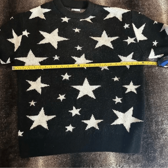 Zara Zara Star Sweater Size M / US 6-8 / IT 42-44 - 2 Thumbnail