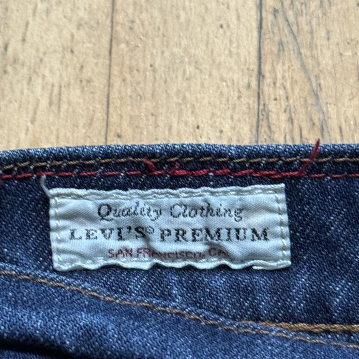 Levi's 📌 Vintage 00s Levi's Engineered Y2K Regular Jeans Size US 33 - 8 Thumbnail