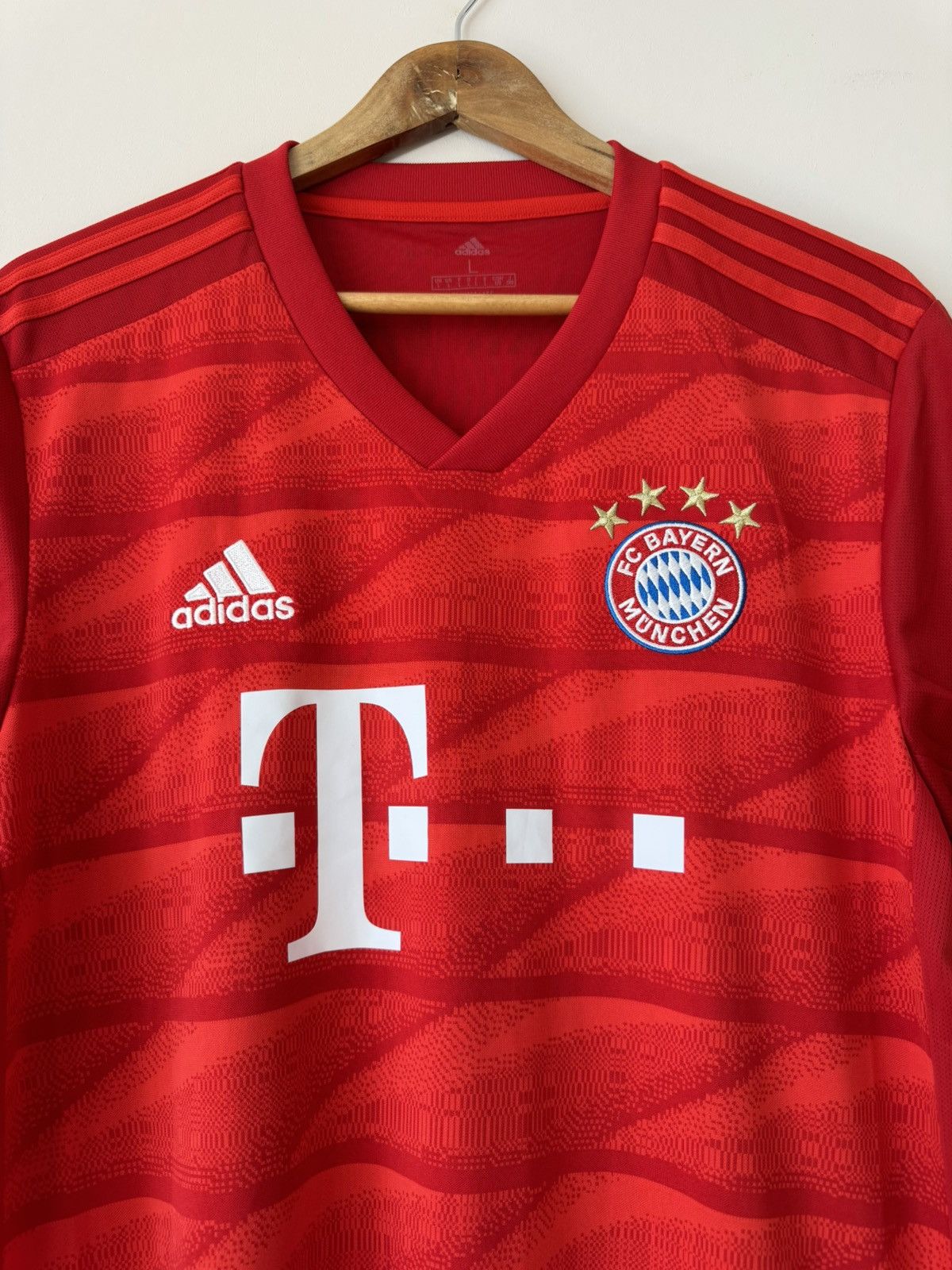 Adidas Bayern Munich 2019-2020 Home Soccer Jersey Football Shirt Size US L / EU 52-54 / 3 - 6 Thumbnail