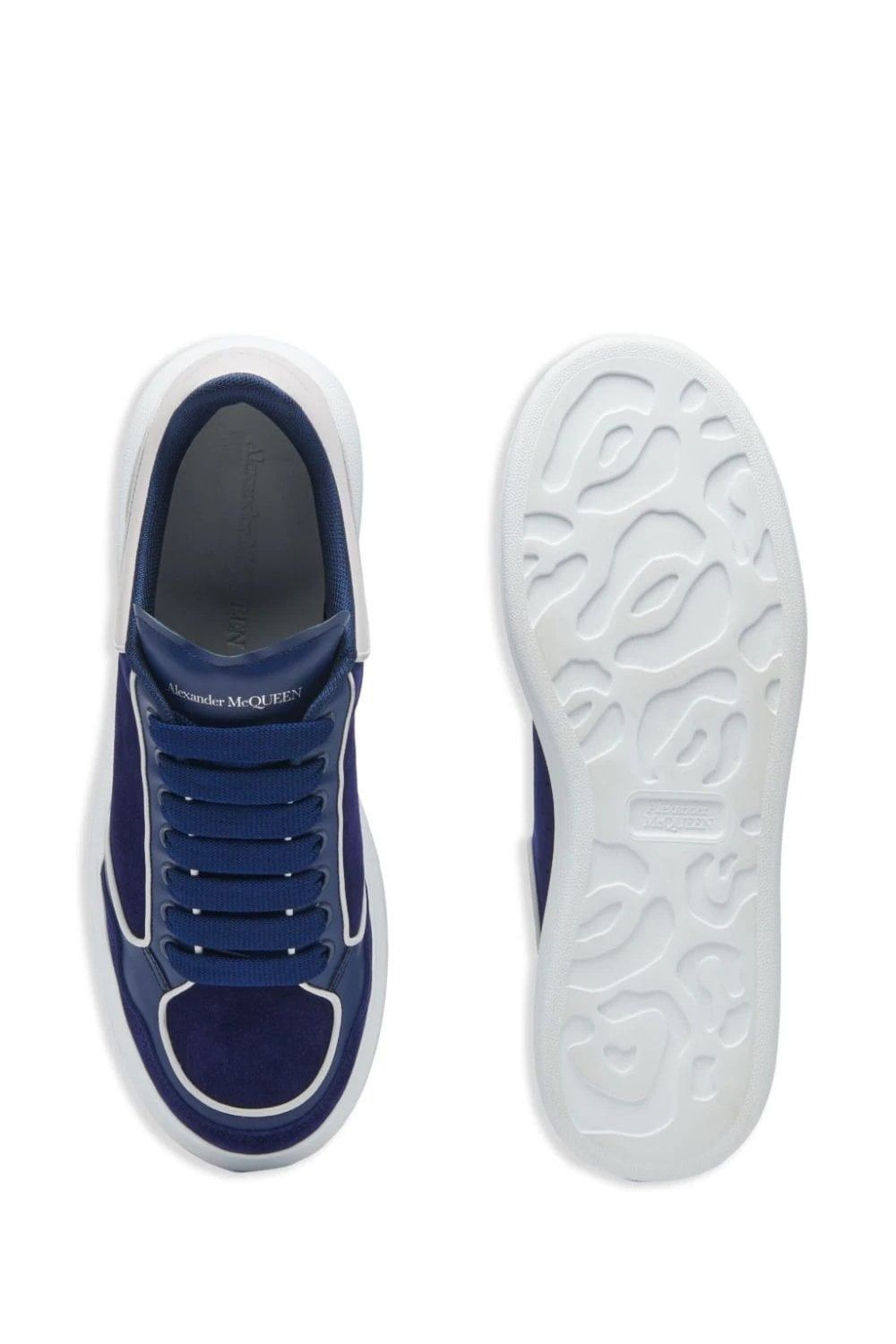 Alexander McQueen o1w1db10725 Oversized Sneaker in Blue Size US 7 / EU 40 - 4 Thumbnail