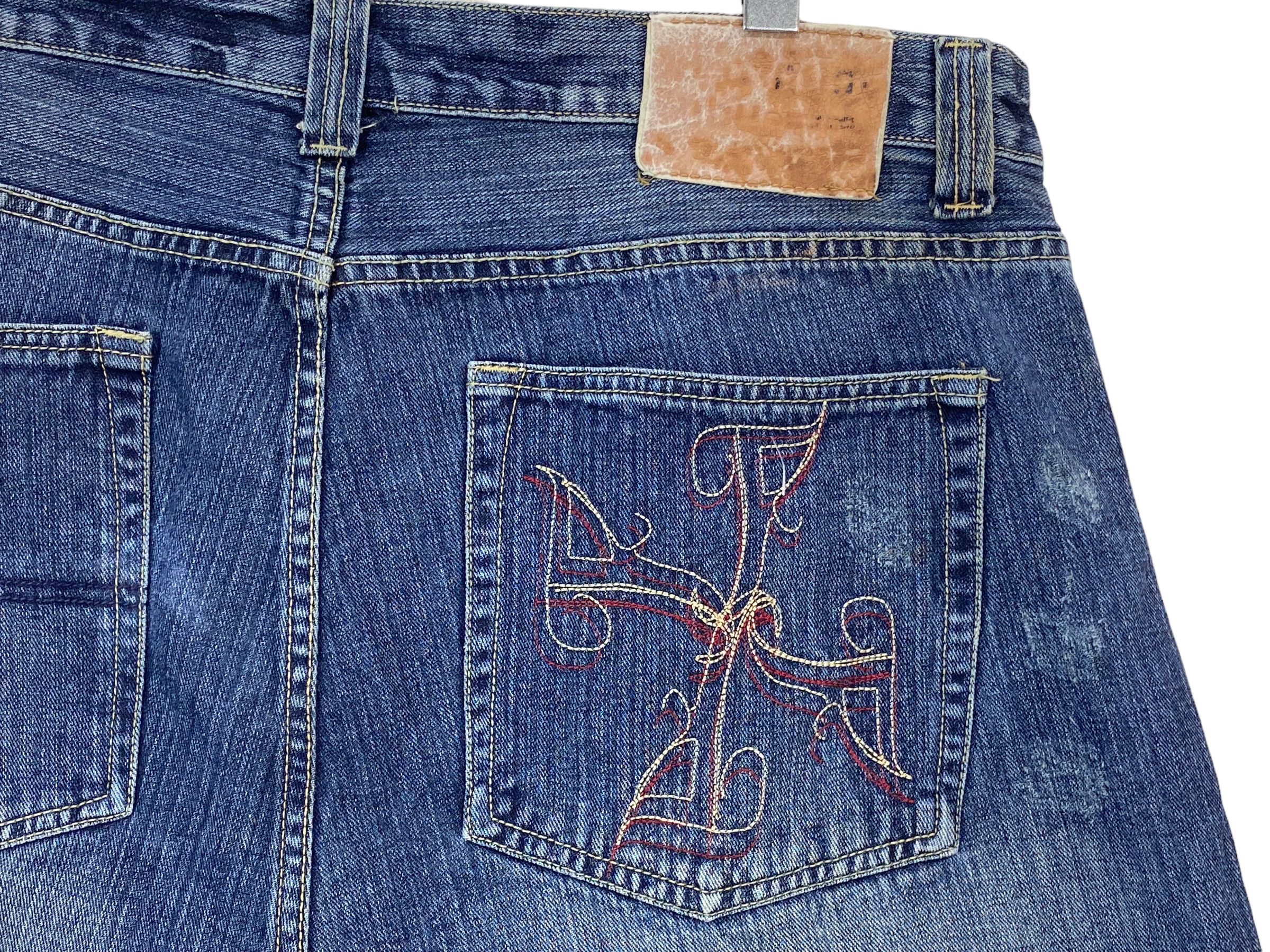 Fubu Fubu Denim Jeans Fubu Hip Hop Skateboards Baggy Jeans Pants Size US 40 / EU 56 - 9 Thumbnail