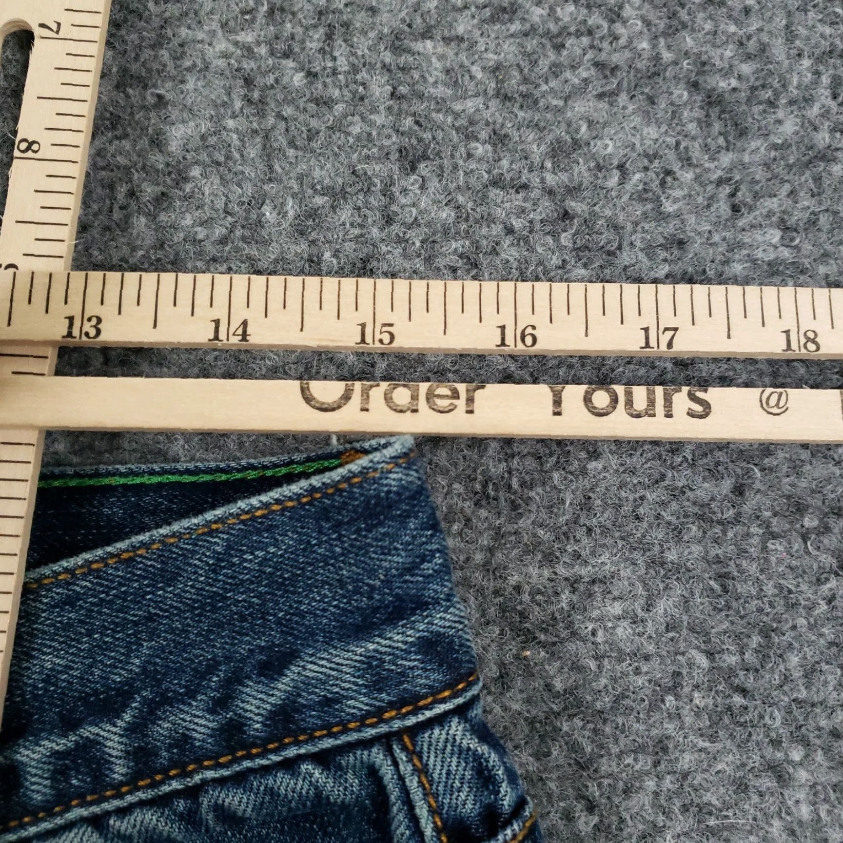 Vintage LRG Jeans Mens 30x30 Blue Denim True Taper Distressed Straight Leg Cotton Size US 30 / EU 46 - 5 Thumbnail