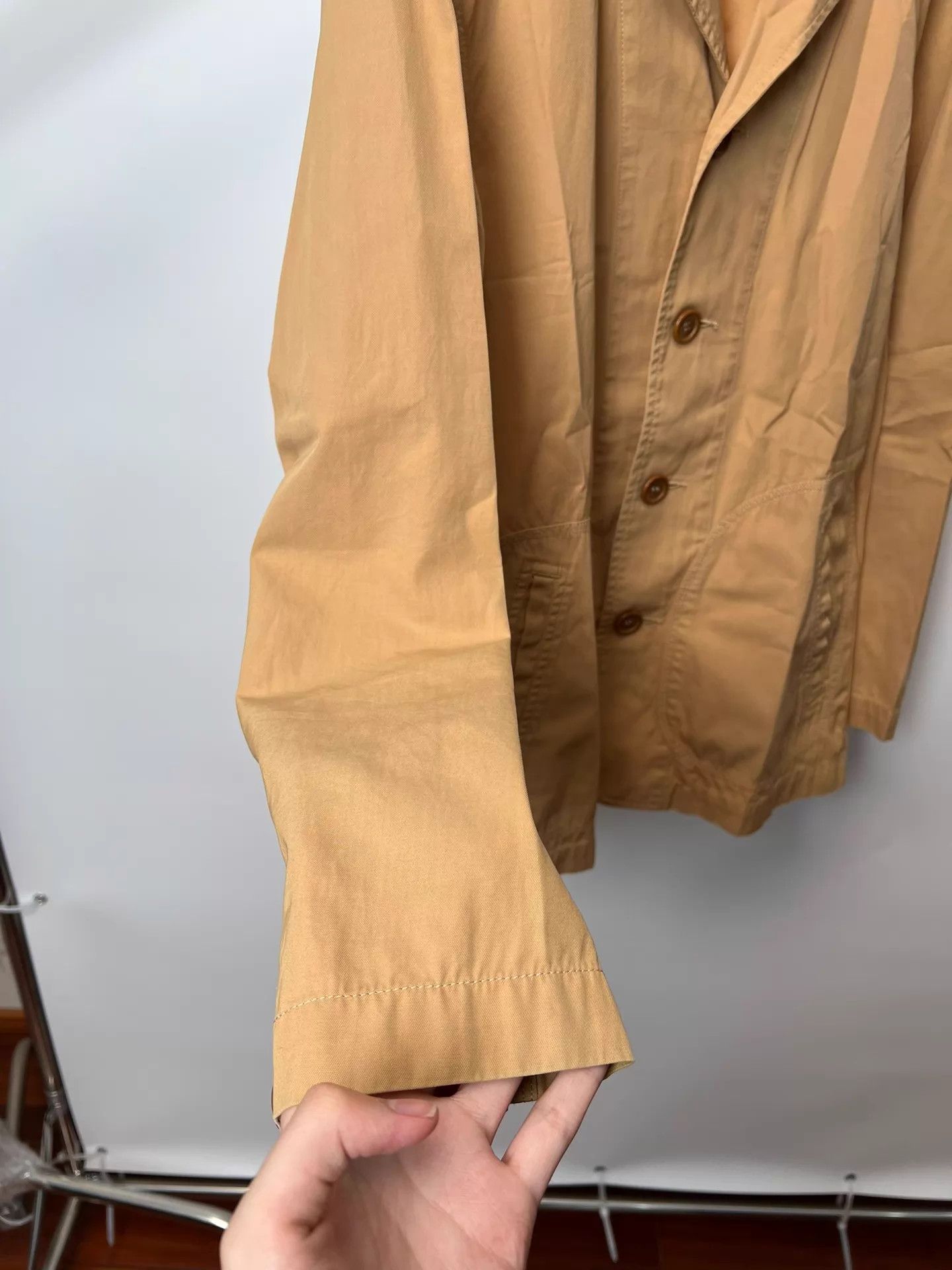 Issey Miyake Issey Miyake Brick Yellow Canvas Utility Jacket Size US L / EU 52-54 / 3 - 4 Thumbnail
