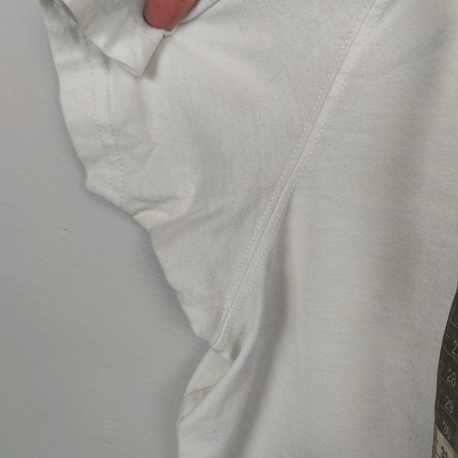 Abercrombie & Fitch Vintage Y2K Abercrombie & Fitch Musle T-Shirt Size XXL Cream Size US XXL / EU 58 / 5 - 3 Thumbnail