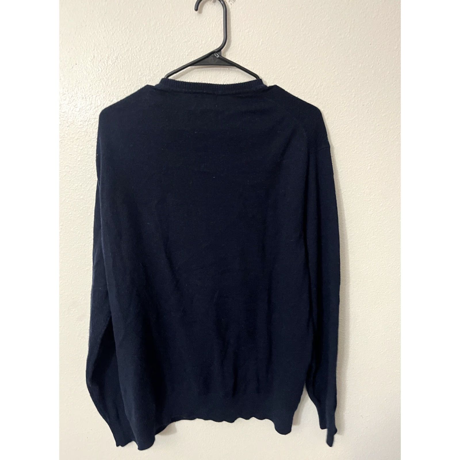 Dockers DOCKERS Mens Sweater Crew Neck XL Blue Acrylic Long Sleeve Pullover Classic Size US XL / EU 56 / 4 - 2 Thumbnail