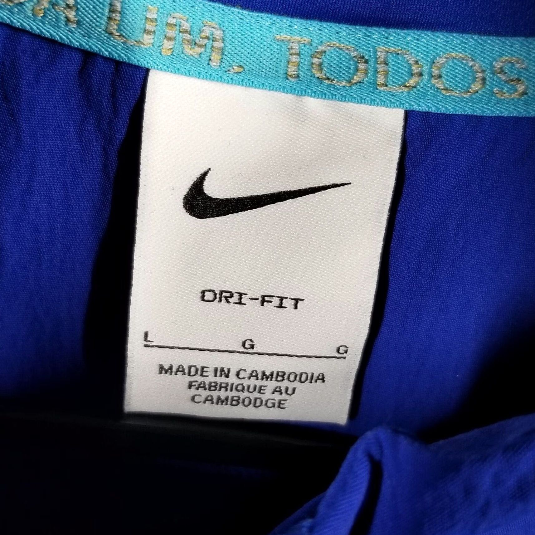 Nike Nike Pro Elite Track Jacket Large Blue USA Olympic 2024 Dri-FIT Men Size US L / EU 52-54 / 3 - 6 Thumbnail