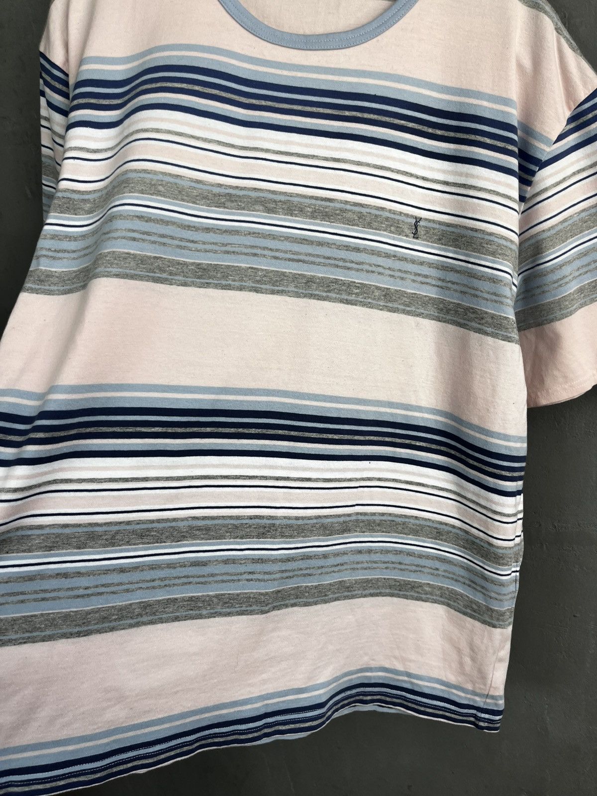 Yves Saint Laurent Yves Saint Laurent Vintage Stripped Small Logo size xxl Size US XXL / EU 58 / 5 - 8 Thumbnail