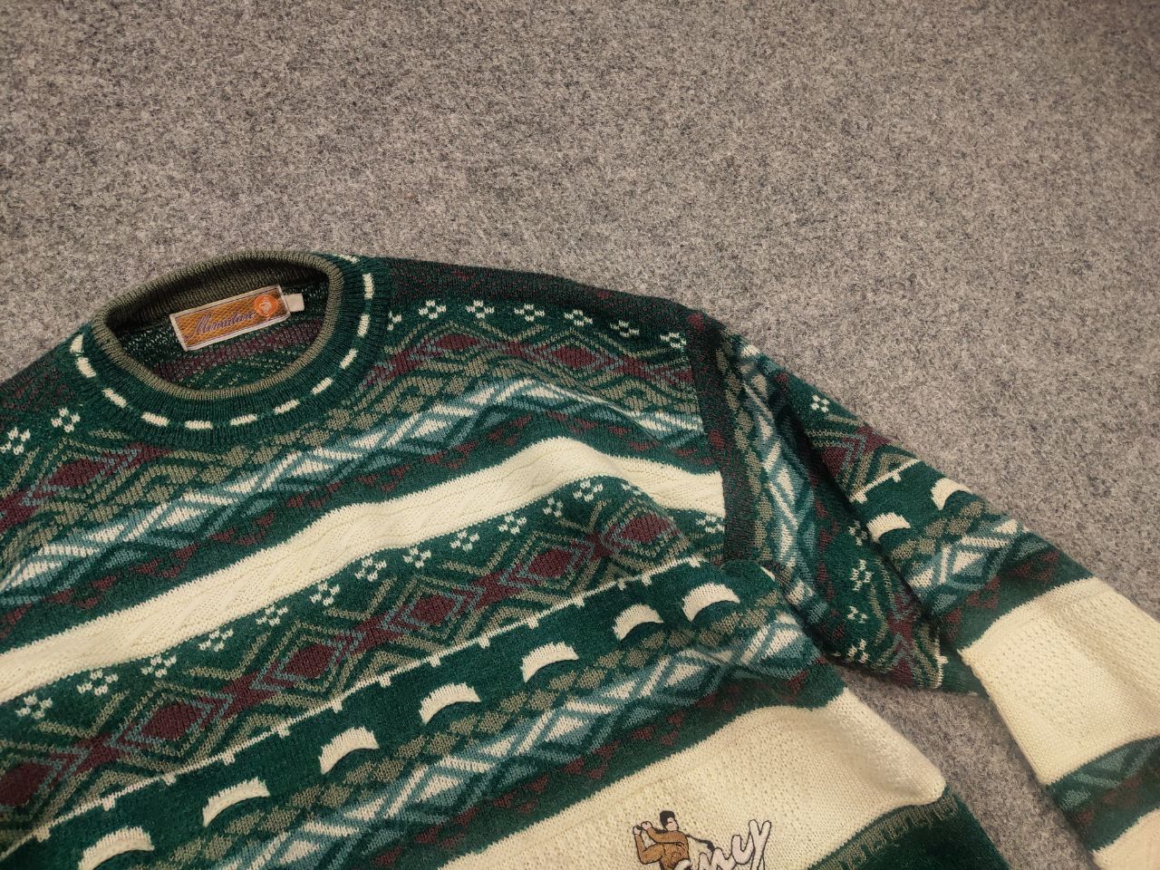 Vintage Vintage 80 - 90's Miniature Company Golf Logo Knit Sweater Size US S / EU 44-46 / 1 - 4 Thumbnail