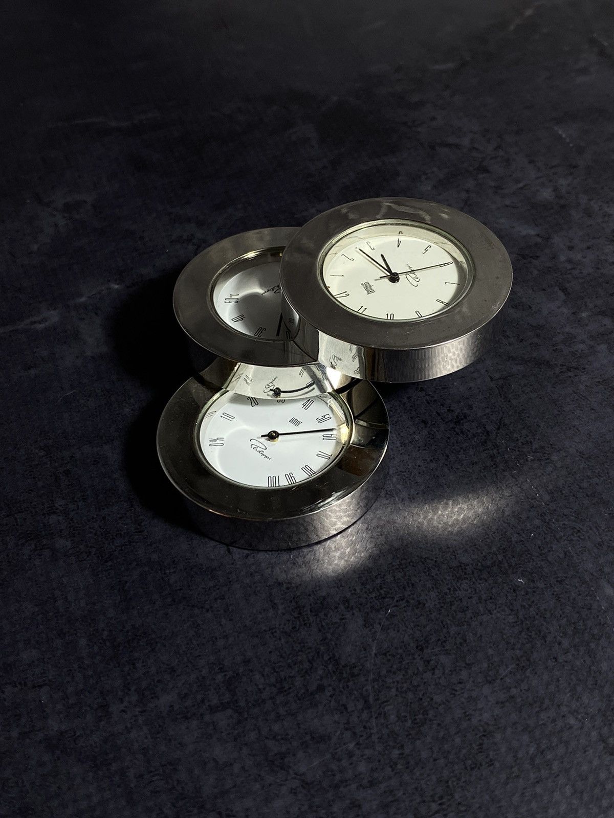 Jewelry × Vintage Vintage Desk Clock Set – Timeless Elegance ⏳ Japanese Brand Size ONE SIZE - 1 Thumbnail