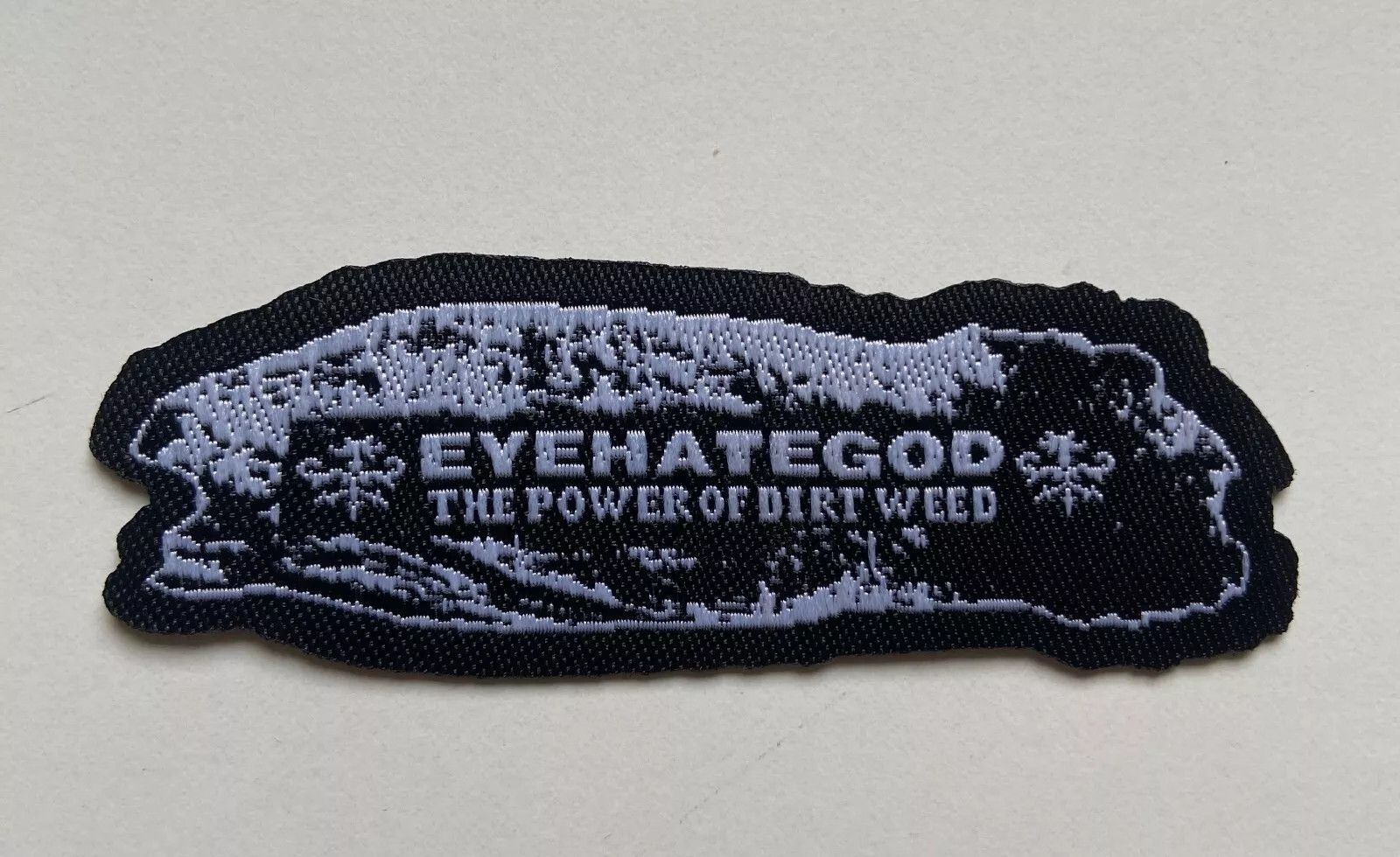 Other EYEHATEGOD - THE POWER OF DIRT WEED JOINT SHAPED WOVEN PATCH Size ONE SIZE - 1 Preview