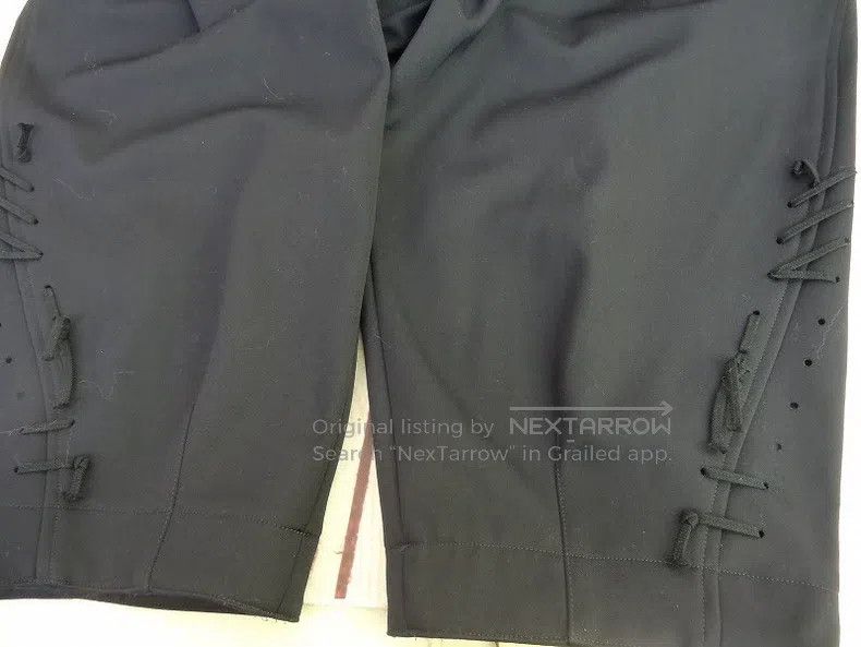 Comme des Garcons Comme Des Garcons size M Black Capris Size 23" - 6 Thumbnail