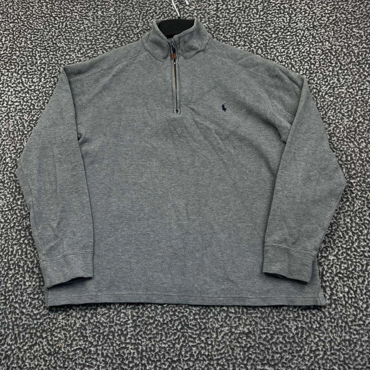 Polo Ralph Lauren Vintage Polo Ralph Lauren Sweatshirt Men 1/4 Zip Cotton M Size US M / EU 48-50 / 2 - 1 Thumbnail