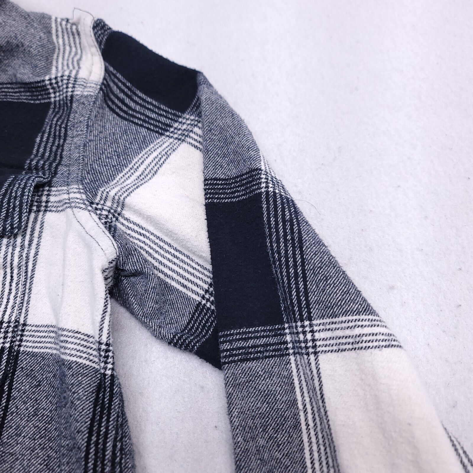 Old Navy Old Navy Tartan Flannel Shirt Mens Size Extra Small XS Black Size US XS / EU 42 / 0 - 5 Thumbnail