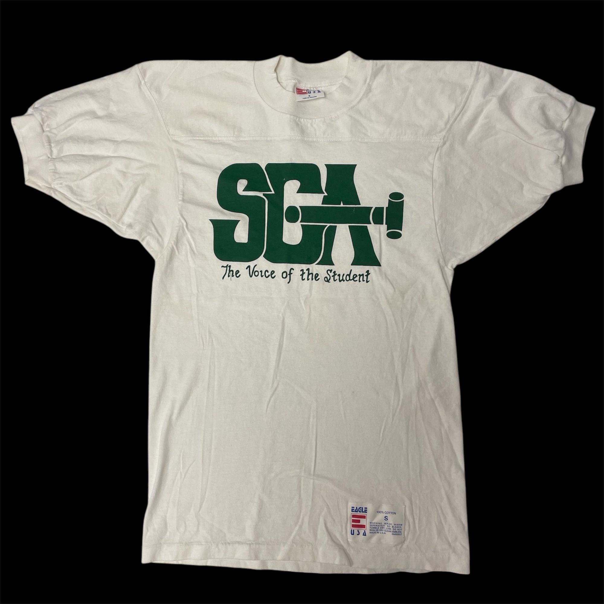 Other Vtg Eagle USA SGA Voice of the STUDENT Football T Shirt Size US S / EU 44-46 / 1 - 1 Thumbnail