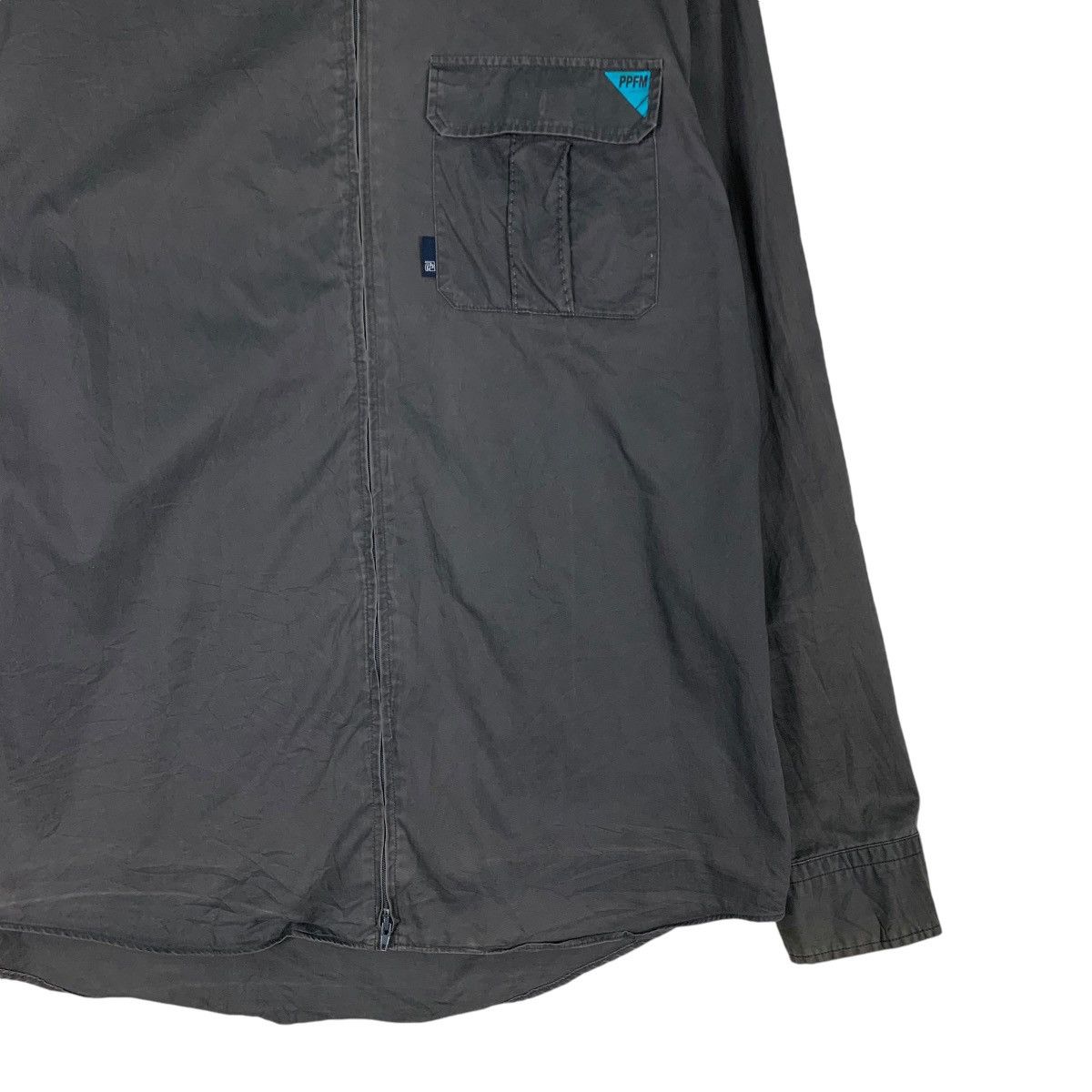 PPFM PPFM Single Pocket Gray Casual Jacket #1238-C56 Size US M / EU 48-50 / 2 - 4 Thumbnail