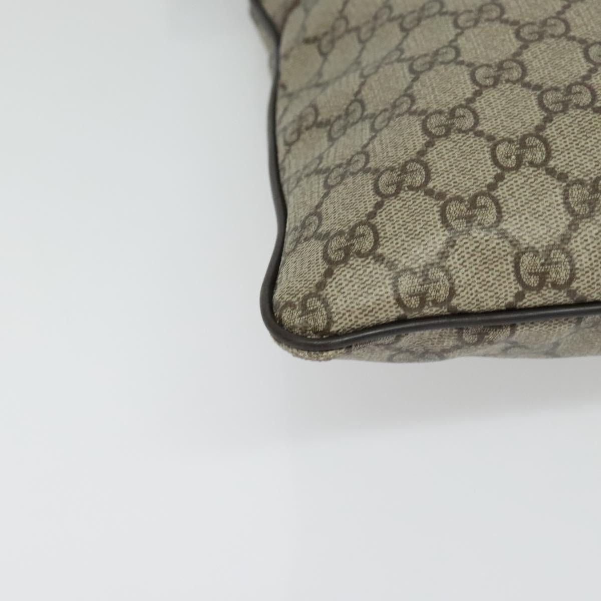 Gucci GUCCI GG Supreme Shoulder Bag Pvc Beige Silver Size ONE SIZE - 10 Thumbnail