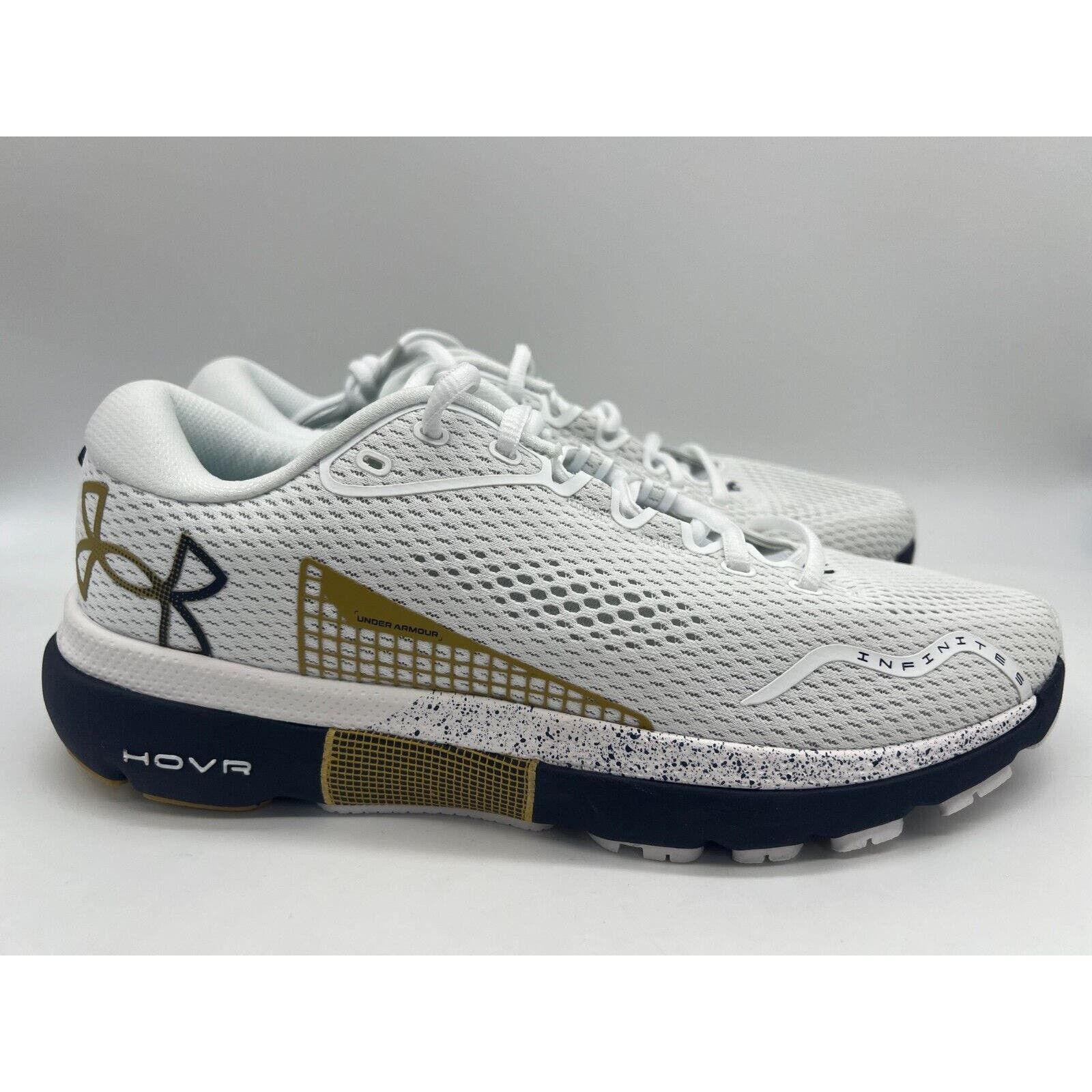 image of Under Armour Notre Dame Infinite 5 White Men Size 10 Shoes