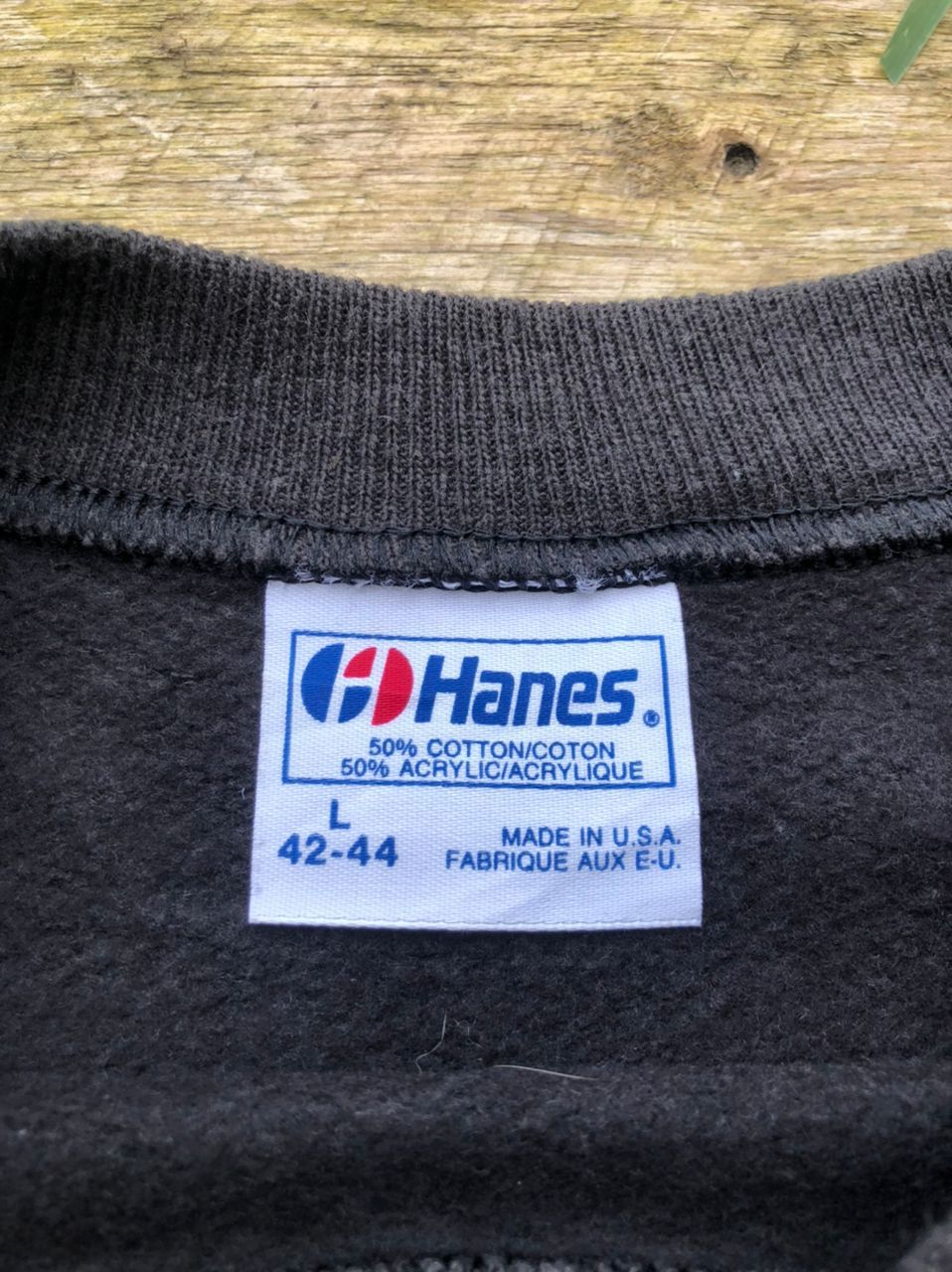 Hanes × Vintage Vintage 90s Art Sweatshirt Size US M / EU 48-50 / 2 - 2 Thumbnail