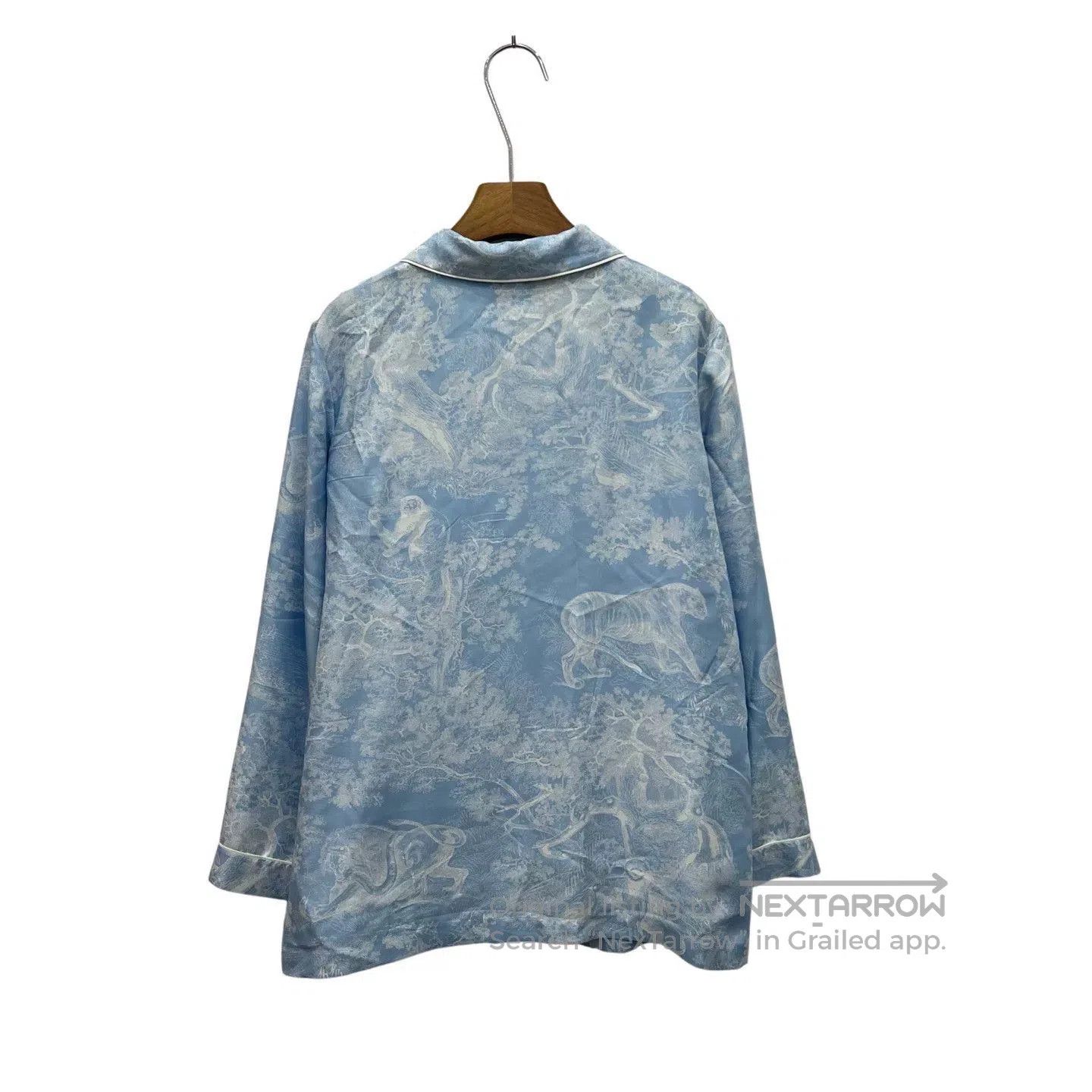 Dior Dior Zoo Silk Shirt. Size US XXS / EU 40 - 2 Thumbnail