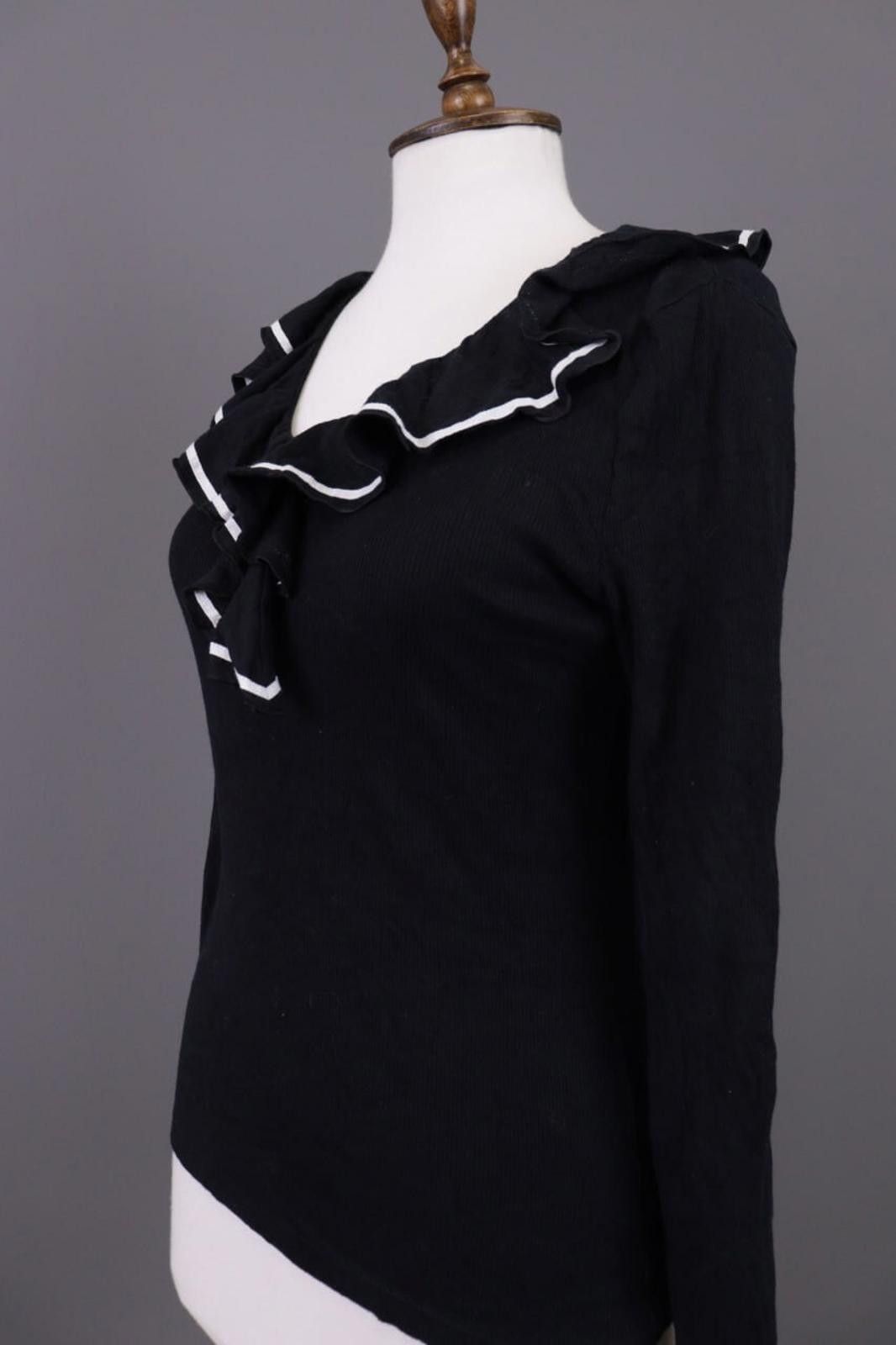 Lauren Ralph Lauren Lauren Ralph Lauren Black Long Sleeve Top Shirt Size XS Size XS / US 0-2 / IT 36-38 - 6 Thumbnail