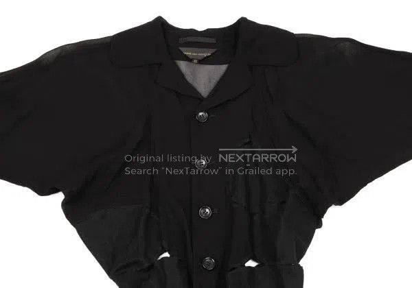 Comme des Garcons Comme des Garcons Black vintage sheer design top Size XS / US 0-2 / IT 36-38 - 5 Thumbnail