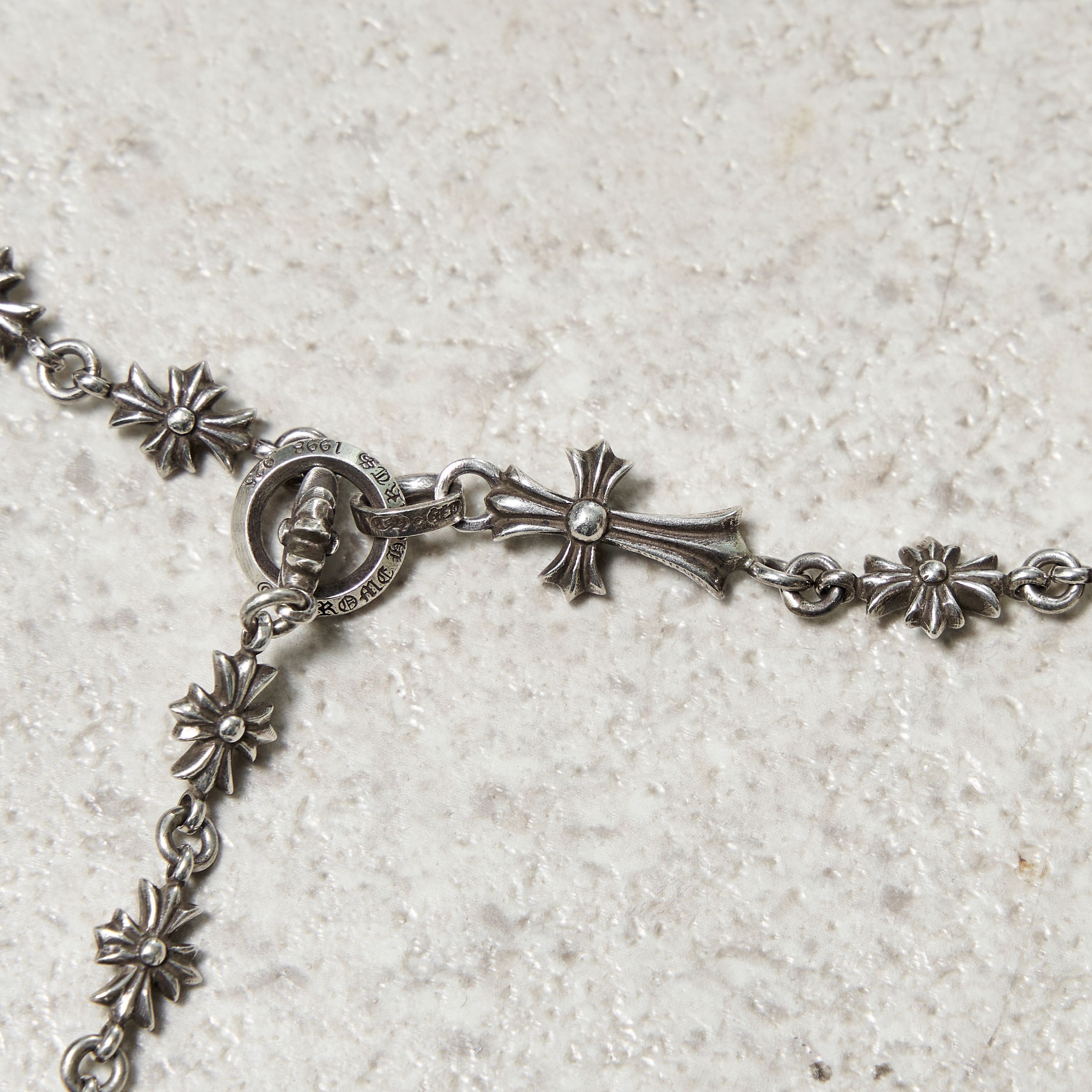 Chrome Hearts CHROME HEARTS Long Multi-Cross Rosary Necklace SILVER Size ONE SIZE - 6 Thumbnail