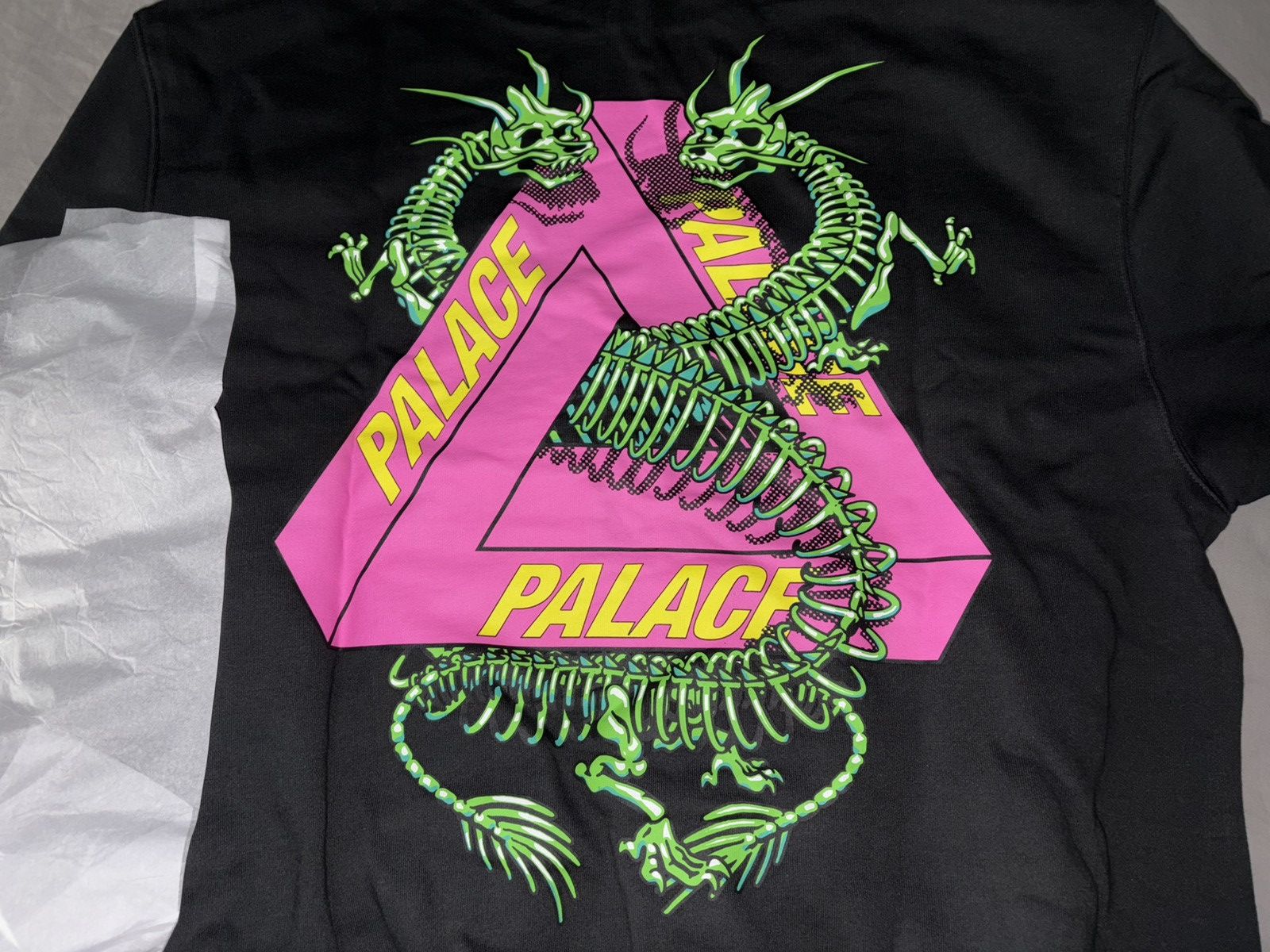 Palace Palace Dragon Bones Tri Ferg Hoodie Black Size US L / EU 52-54 / 3 - 2 Thumbnail