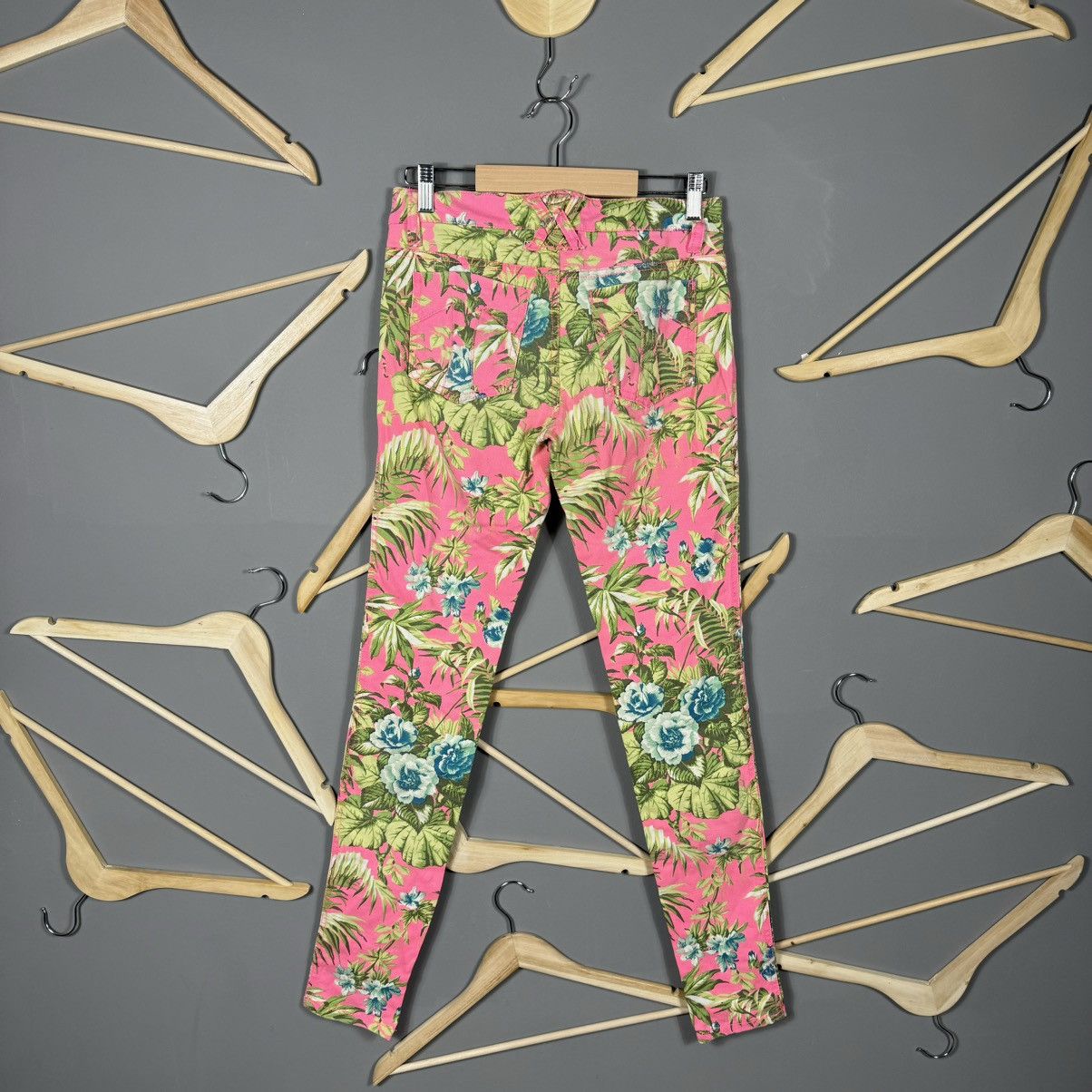 Tripp NYC Tripp NYC Y2K Rose Multicolor Pants Size 27" / US 4 / IT 40 - 2 Thumbnail