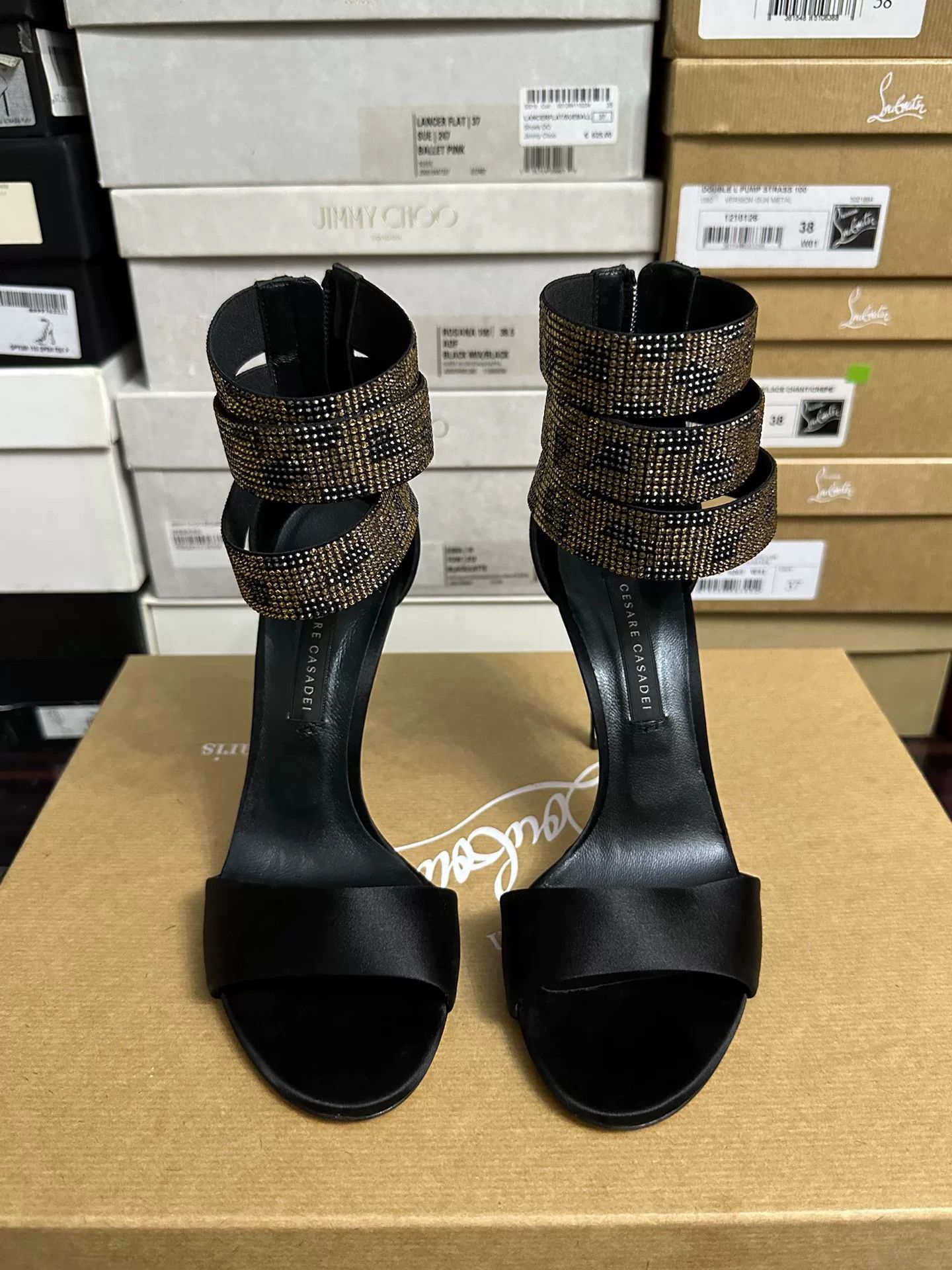 Casadei Cesare Casadei Women's High Heels Size 38 Size US 7 / IT 37 - 1 Thumbnail