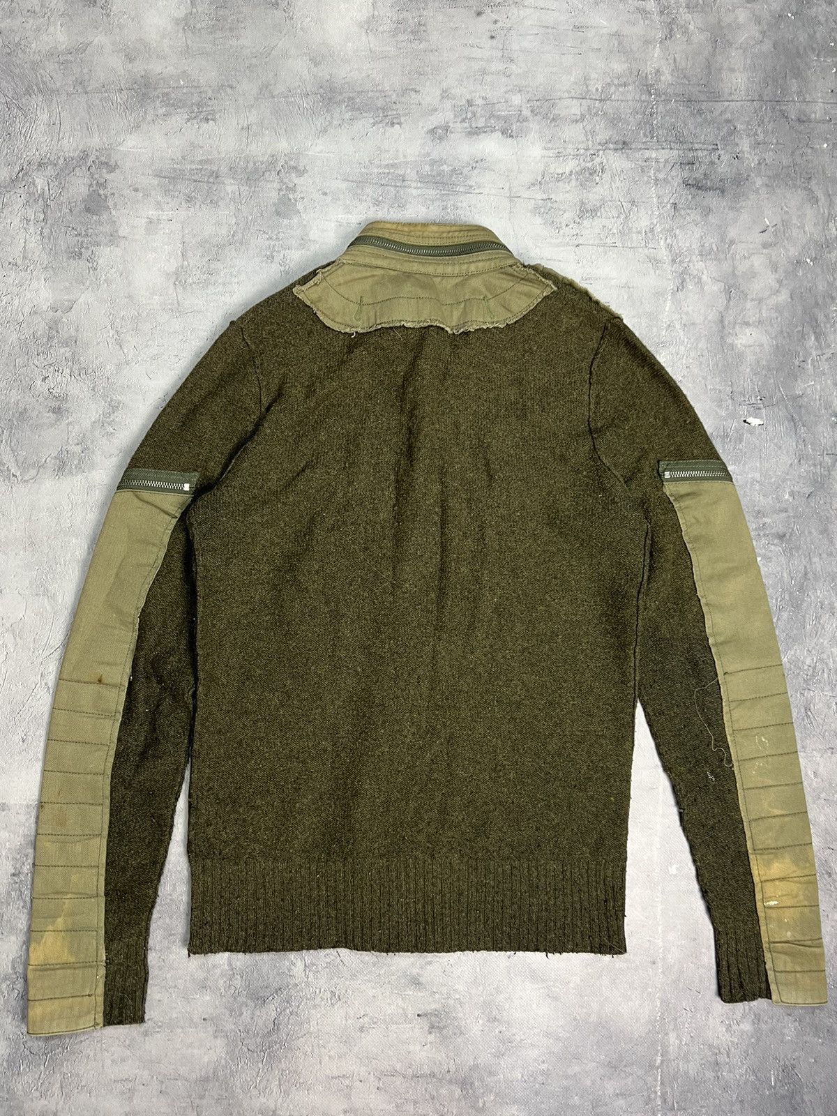 Diesel × Vintage Vintage Diesel Avant Garde Full Zip Up Hoodie Size US M / EU 48-50 / 2 - 8 Thumbnail