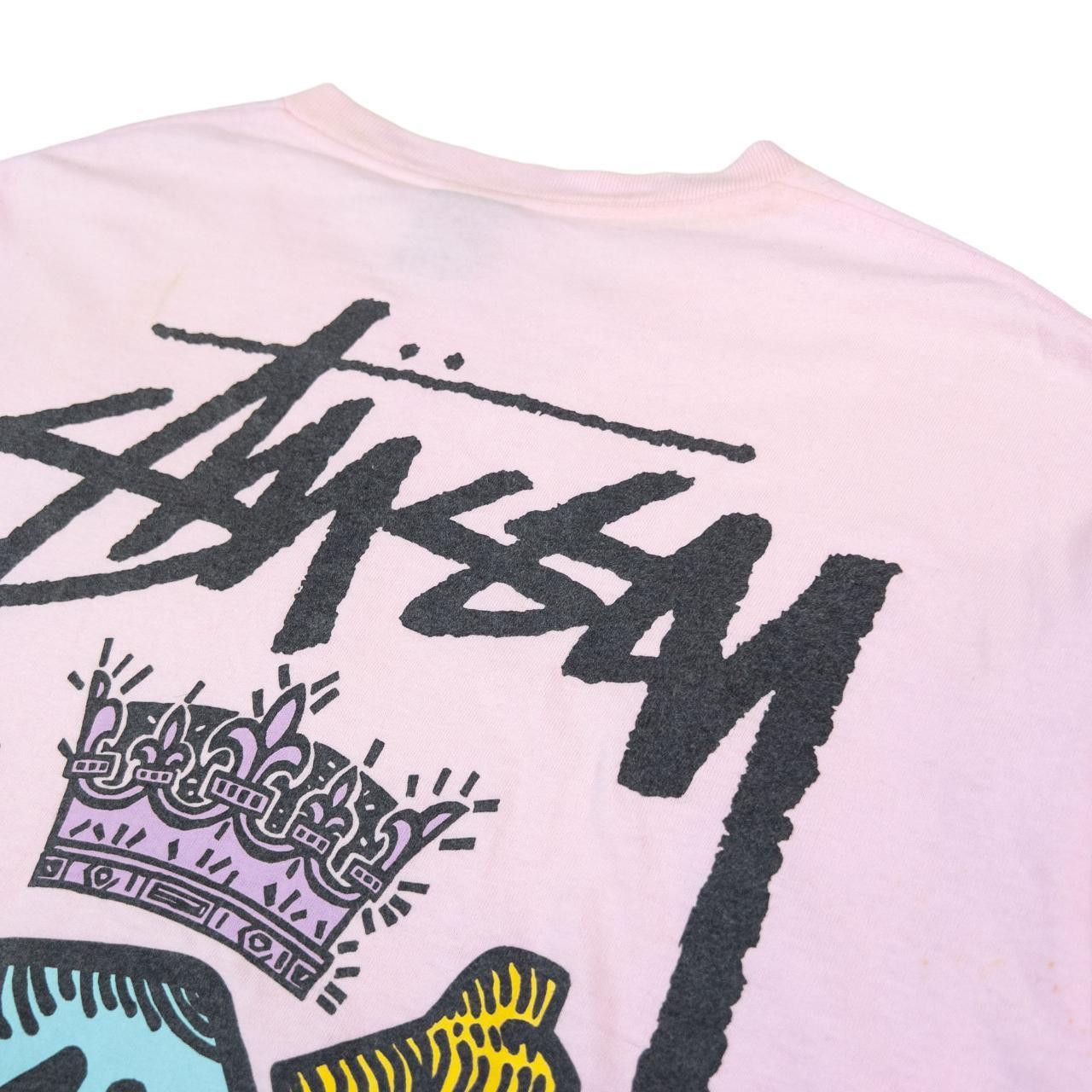 Stussy Vintage Stussy Crown Skull Graphic T Shirt Size M Size US M / EU 48-50 / 2 - 5 Thumbnail
