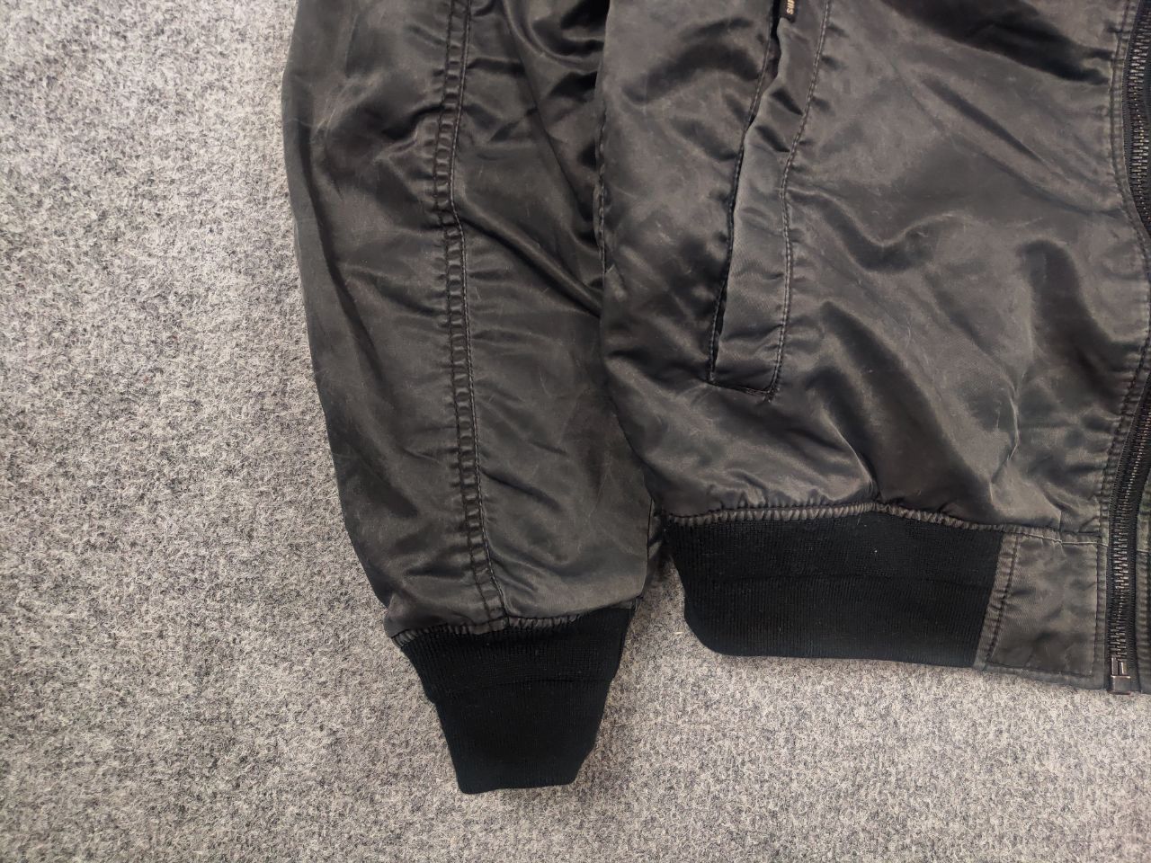 Superdry Superdry Japan Graphit washed MA1 Military Bomber Jacket LGB Size US L / EU 52-54 / 3 - 5 Thumbnail