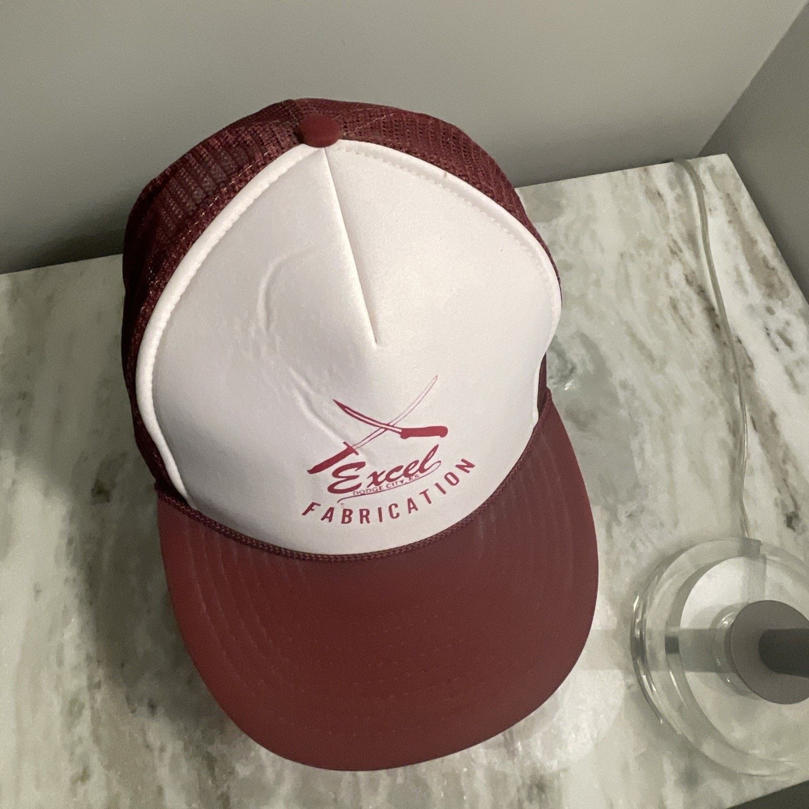 Vintage Excel Fabrication Trucker SnapBack Cap OS Adjustable Nissin Size ONE SIZE - 4 Thumbnail