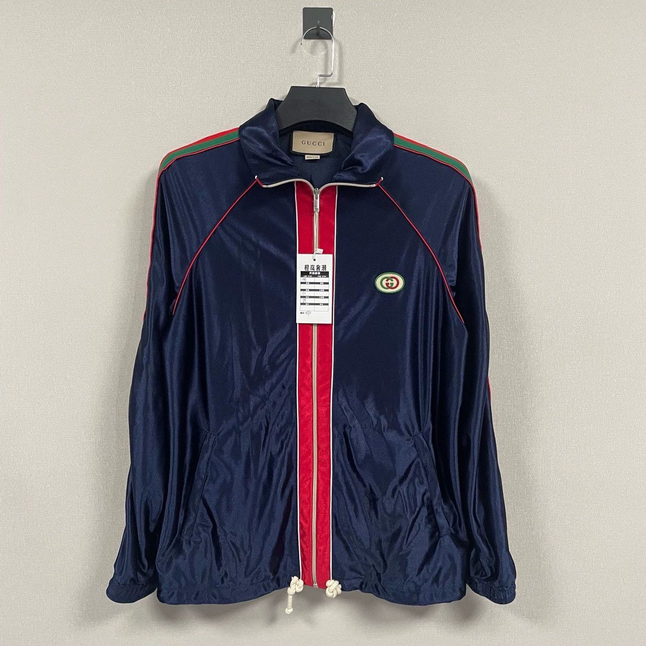 Gucci gucci double g embroidered striped jacket Size US M / EU 48-50 / 2 - 1 Thumbnail