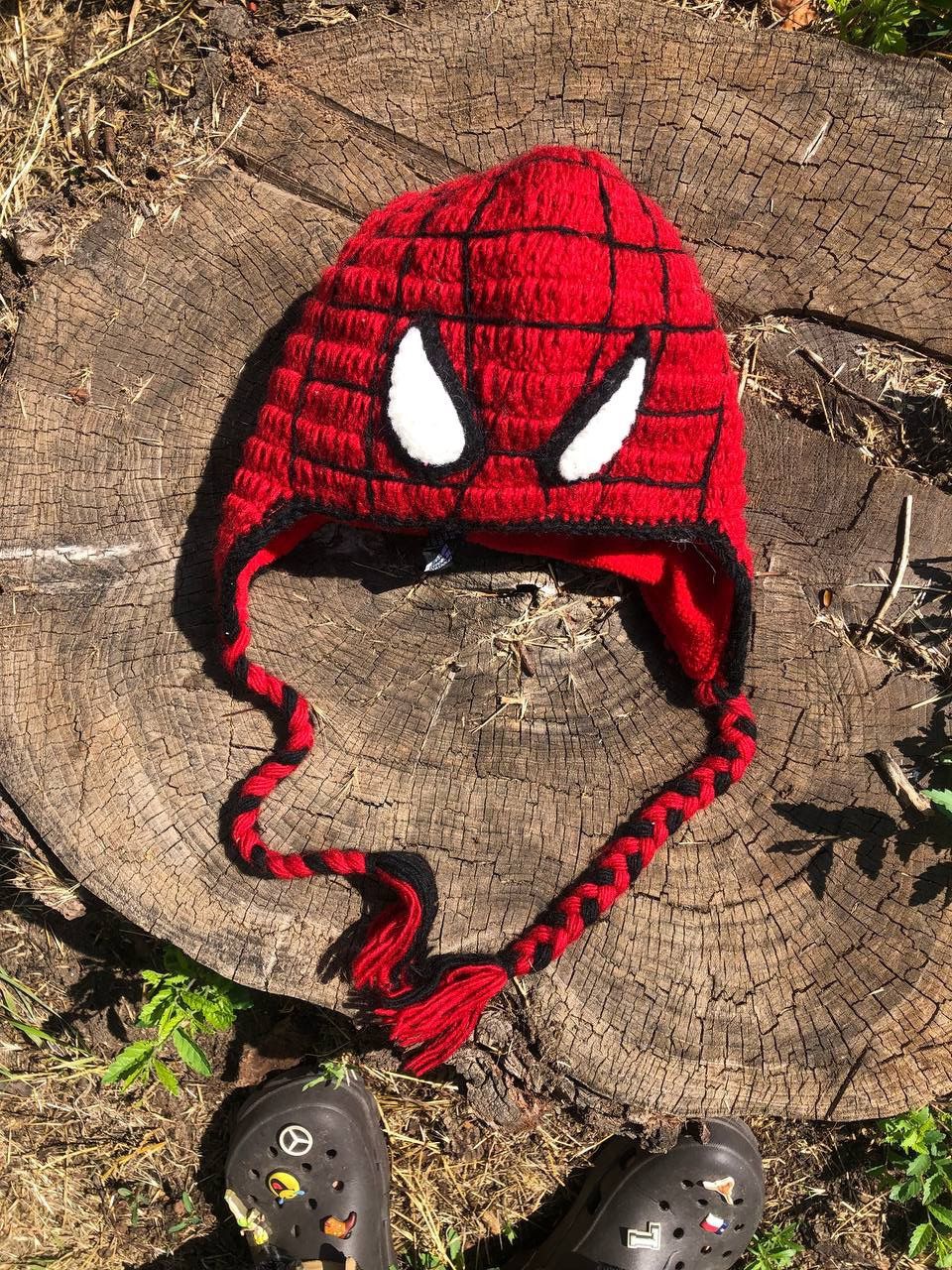 Marvel Comics × Vintage VERY RARE SPIDER MAN COMICS MARCEL HATS KNIT Y2K 90s CAP Size ONE SIZE - 1 Thumbnail